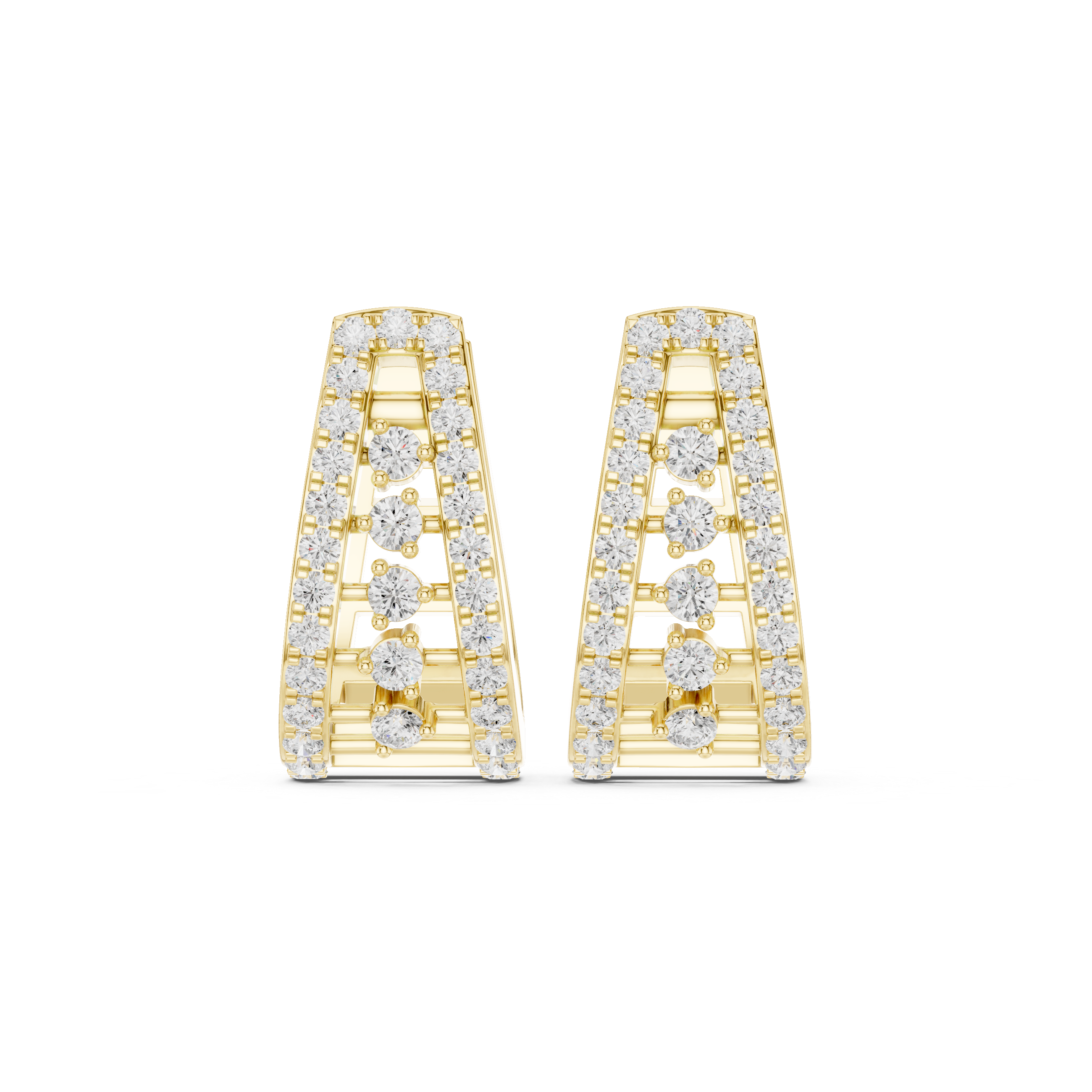 Kairuna Prism Diamond Earrings
