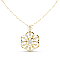 Floraglow Diamond Pendant