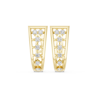 Victoria Prism Diamond Earrings