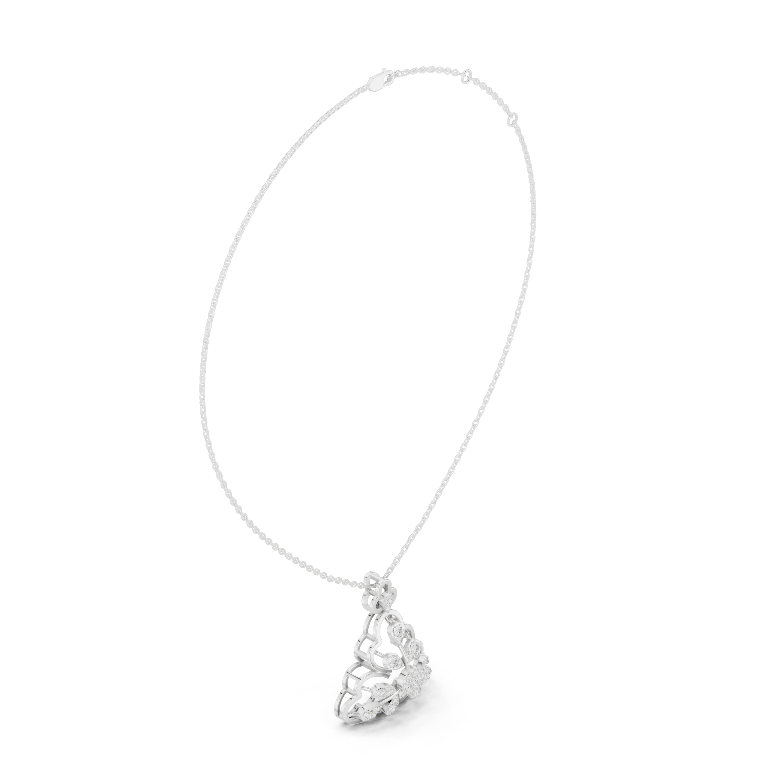 Trivana Bloom Diamond Pendant