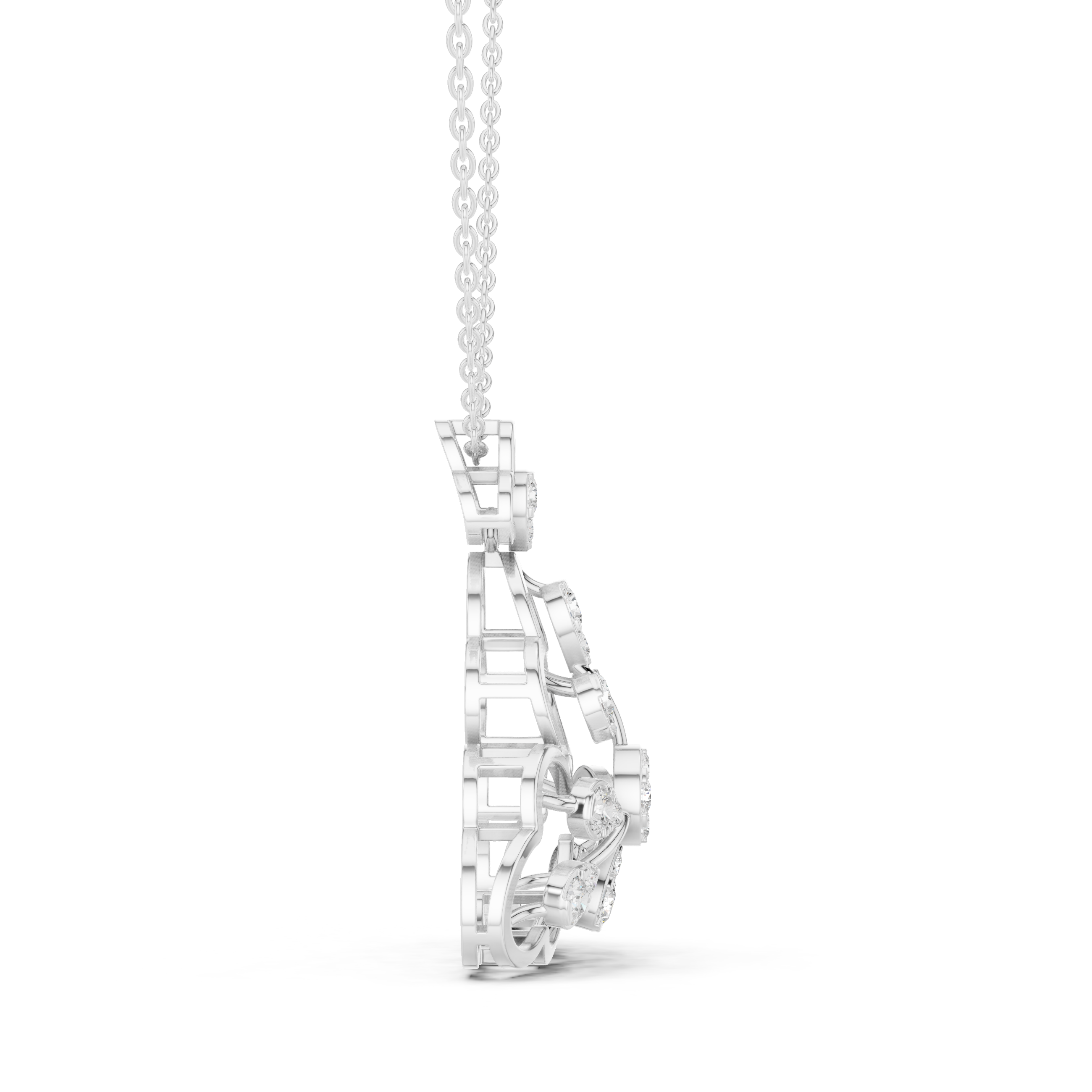 Trivana Bloom Diamond Pendant