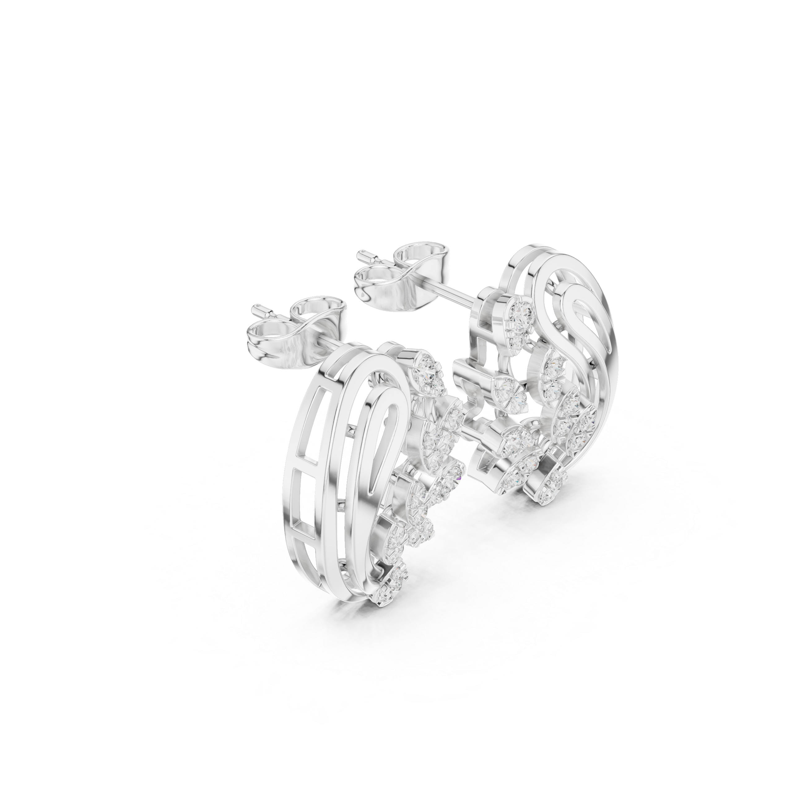 Celestwing Diamond Earrings