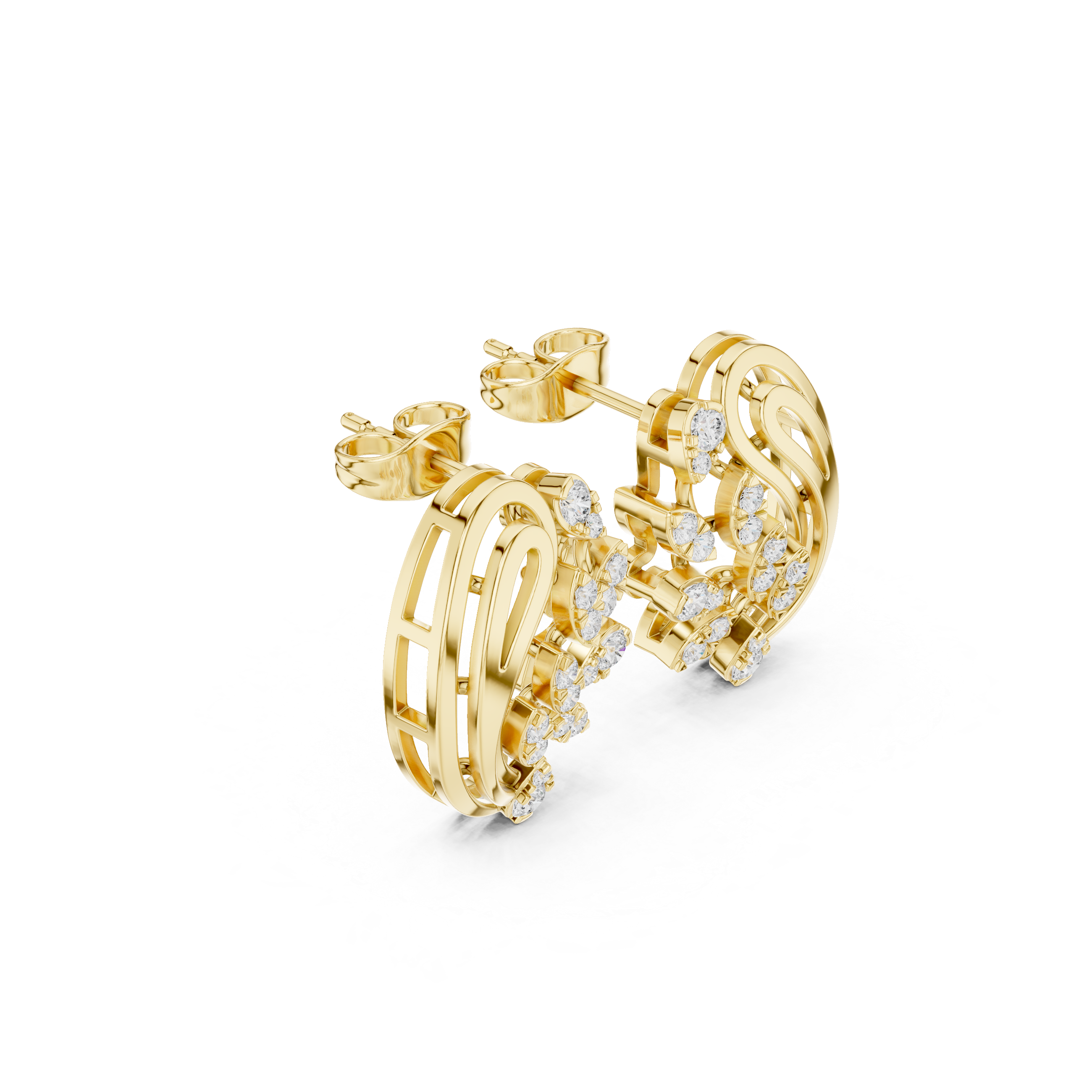 Celestwing Diamond Earrings