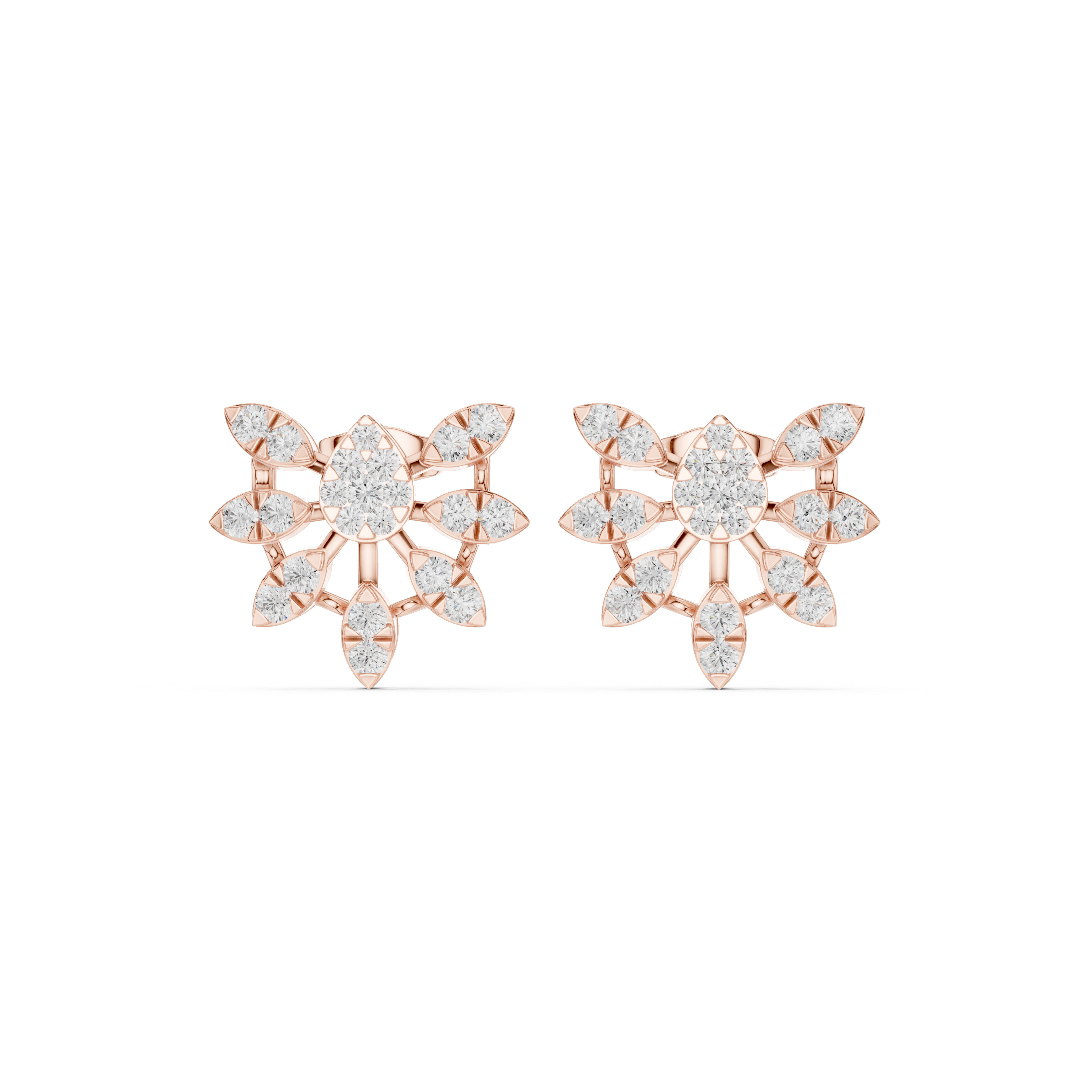 Nightwing Diamond Earrings