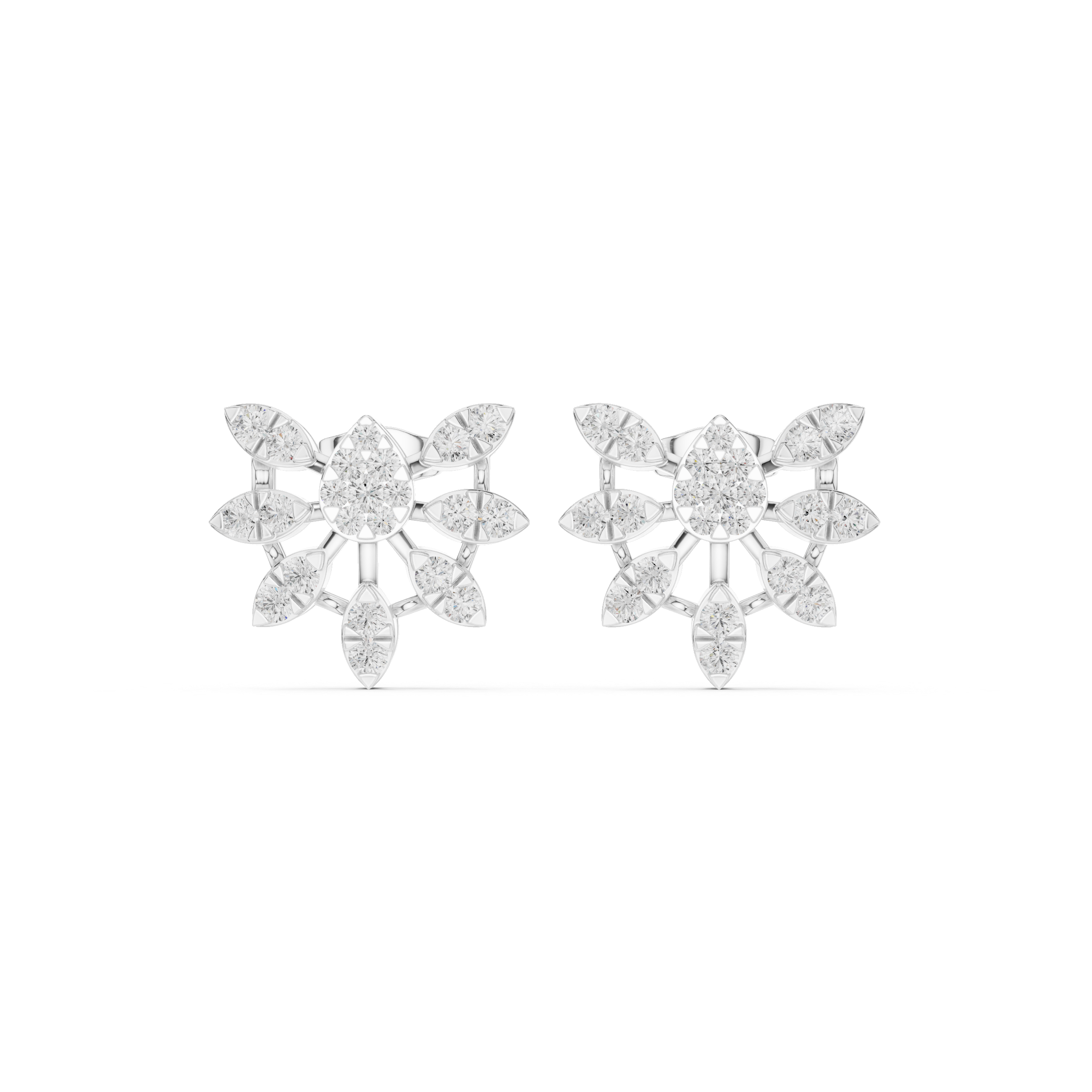 Nightwing Diamond Earrings