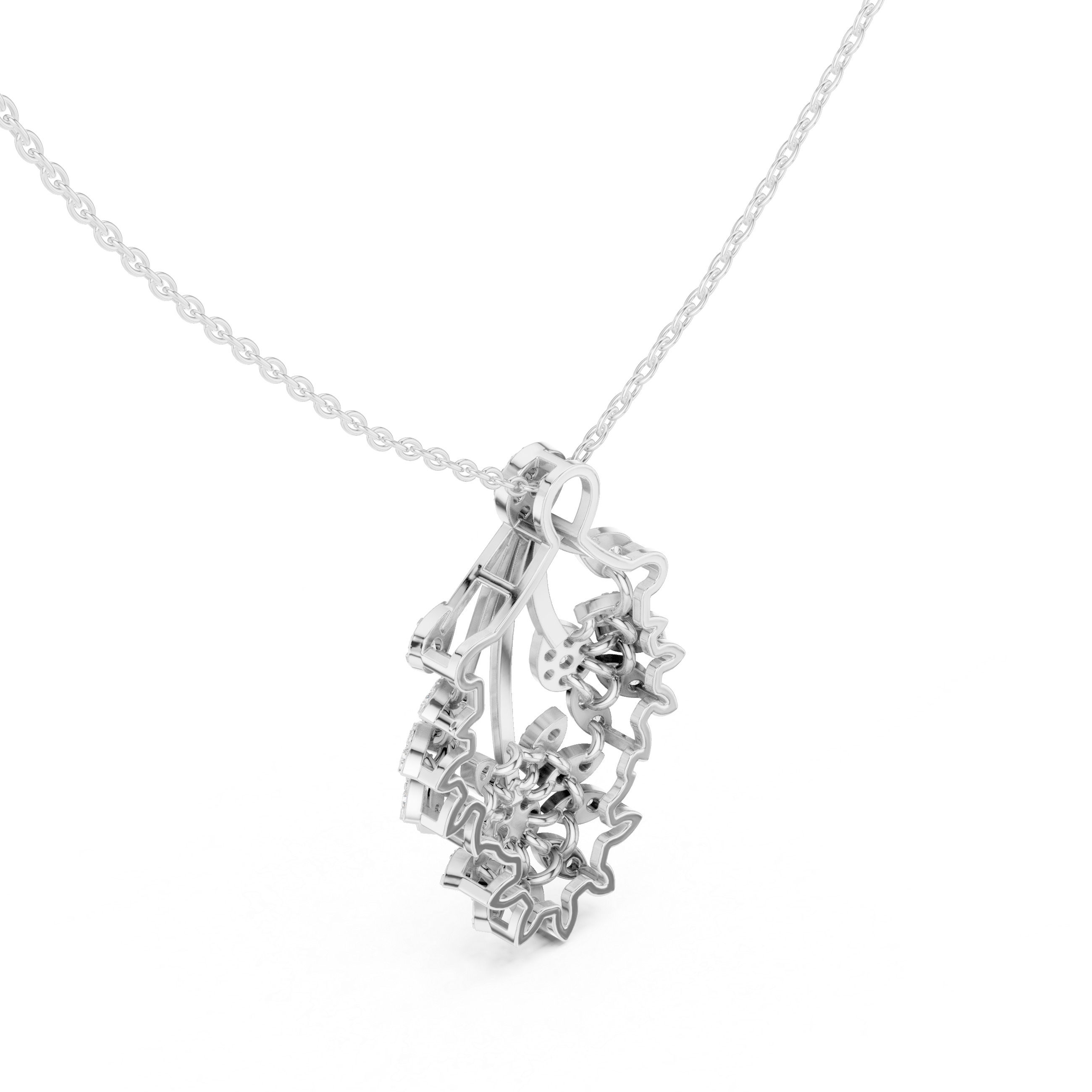 Treelisse Diamond Pendant