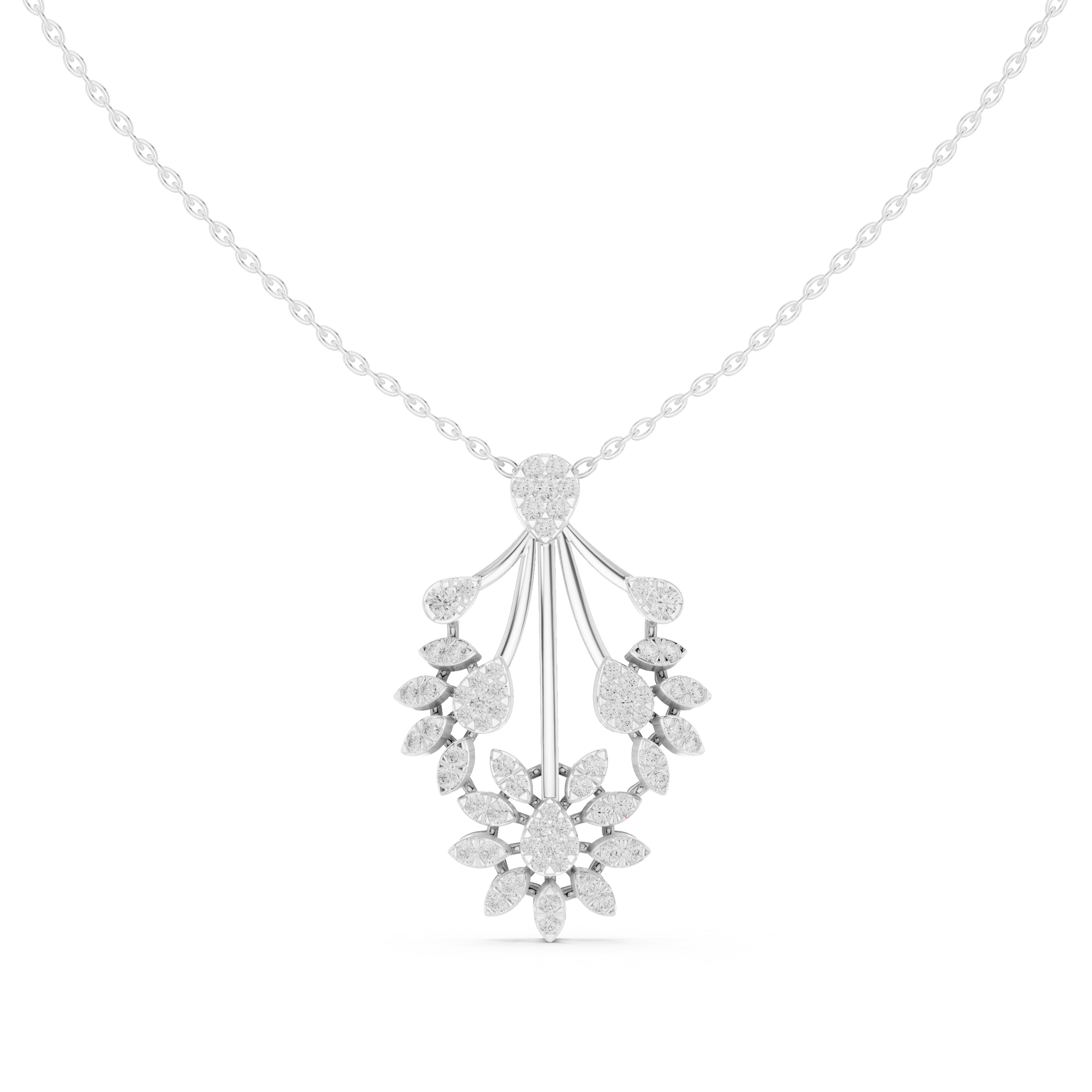 Treelisse Diamond Pendant