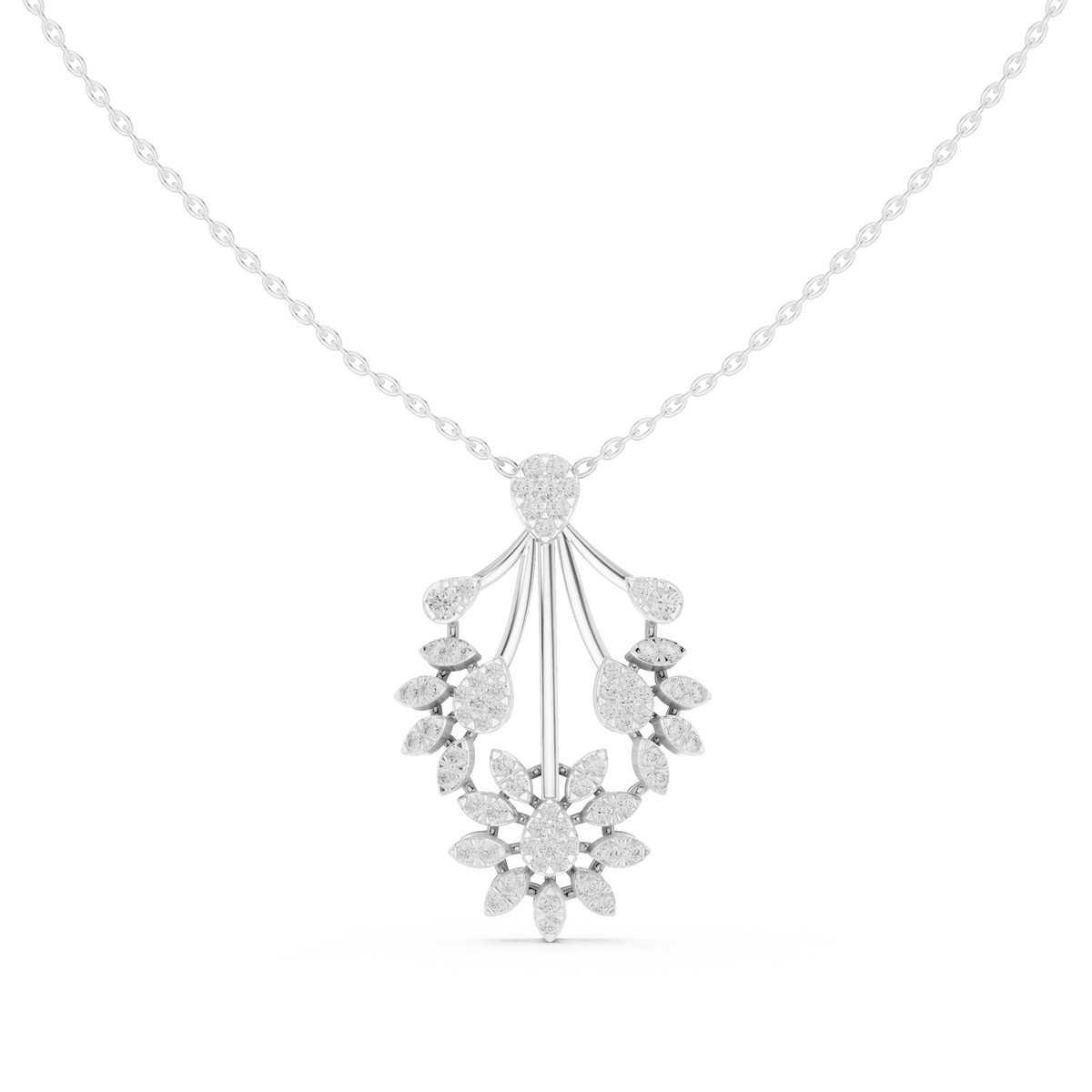 Treelisse Diamond Pendant