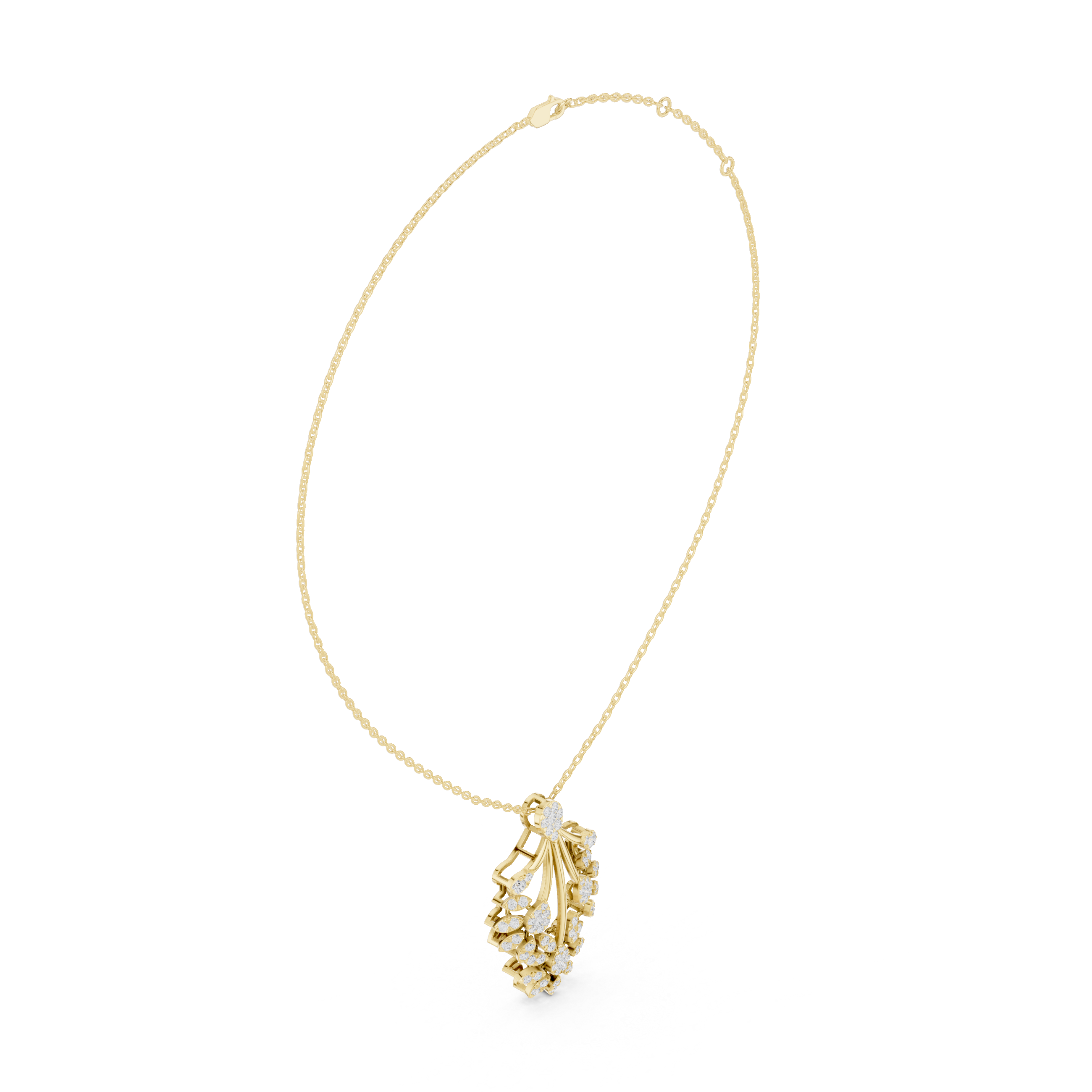 Treelisse Diamond Pendant