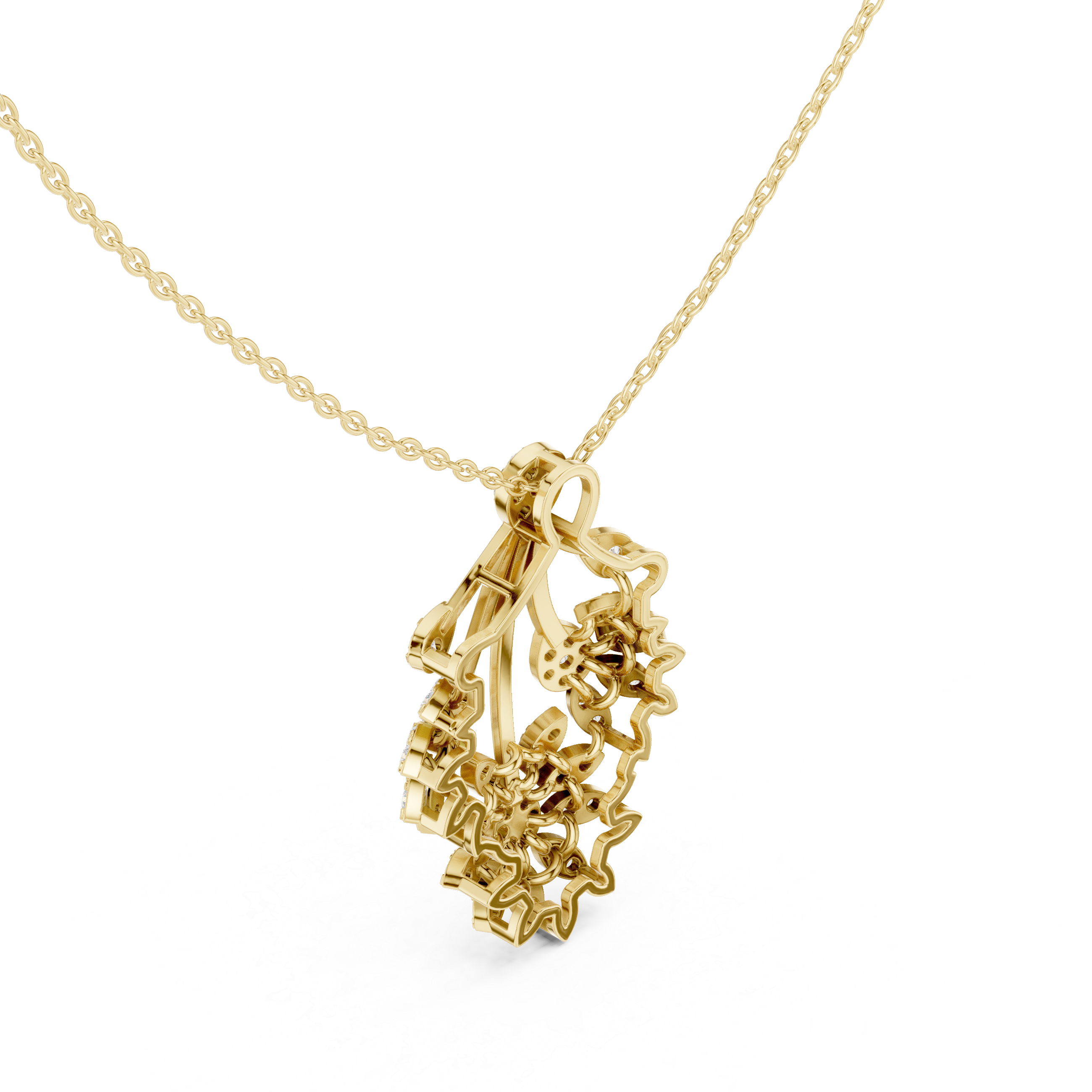 Treelisse Diamond Pendant