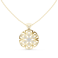 Roselith Diamond Pendant
