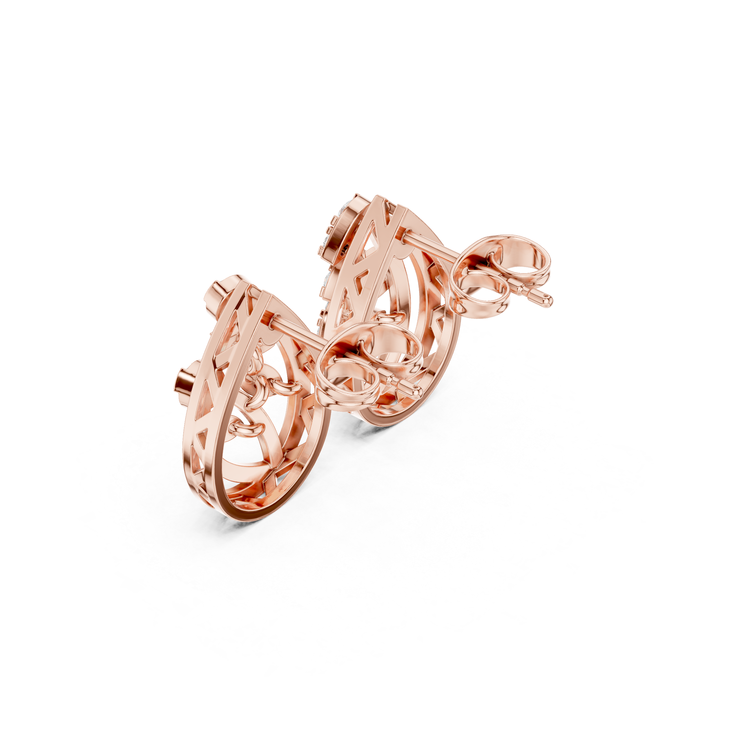 Leaforia Diamond Earrings
