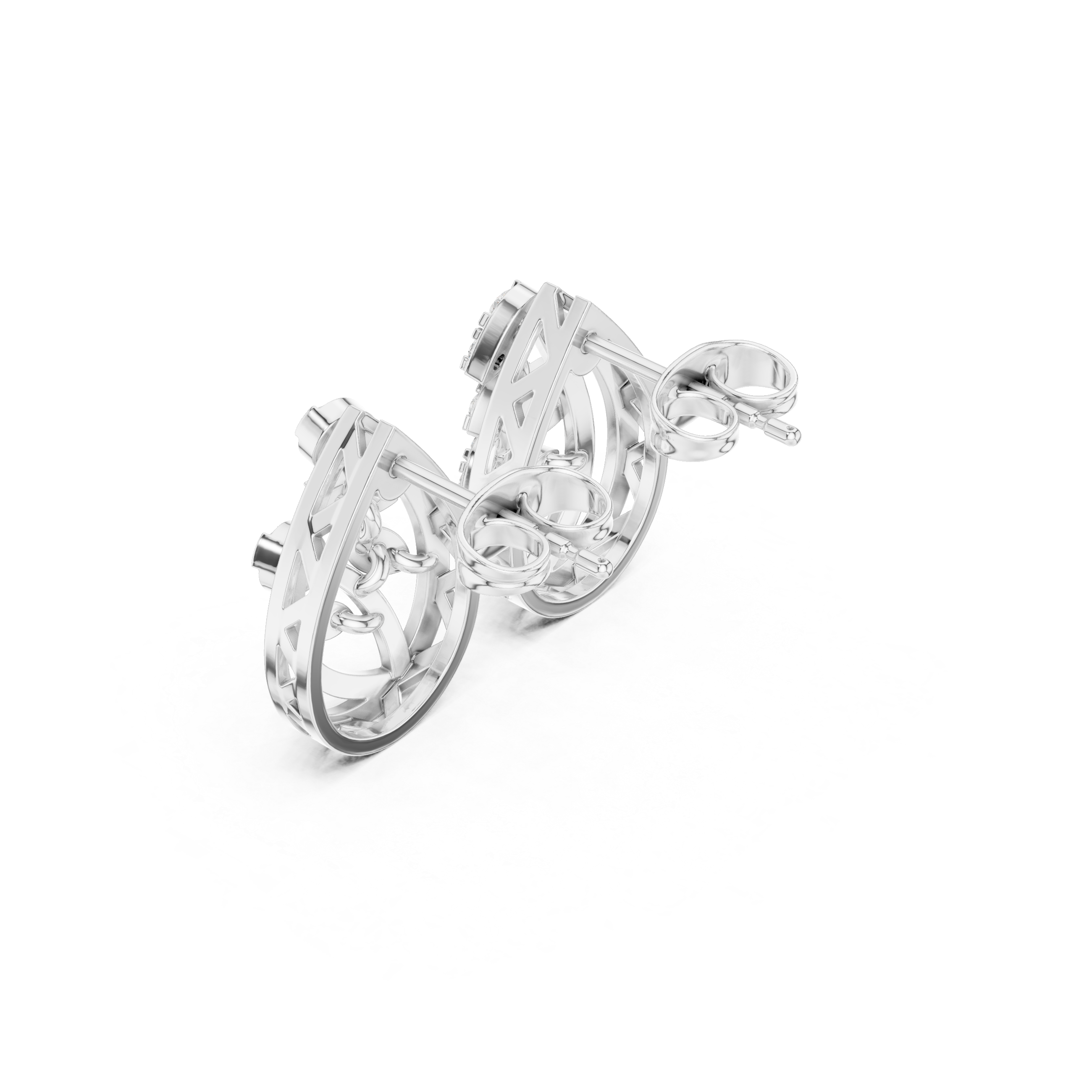Leaforia Diamond Earrings