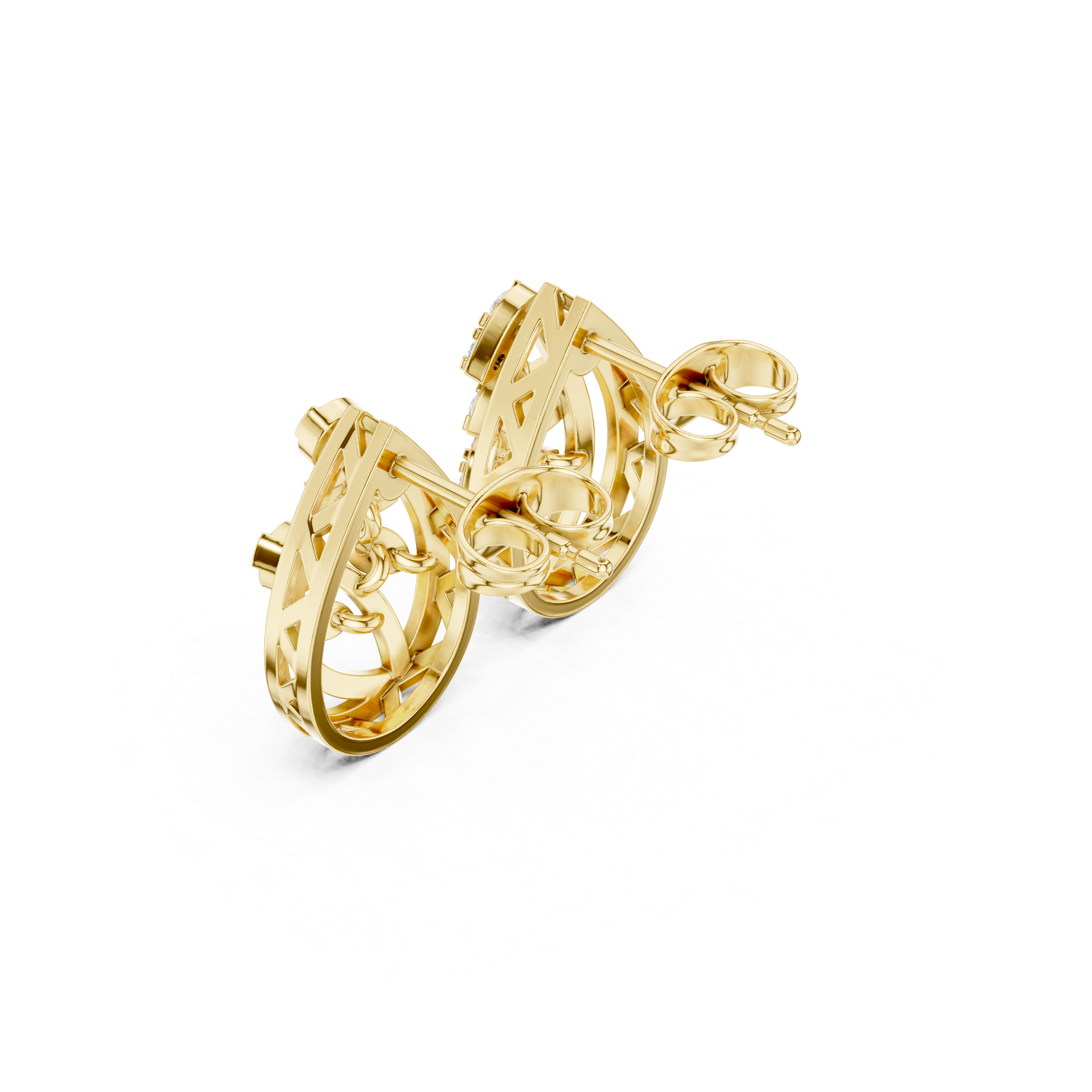 Leaforia Diamond Earrings