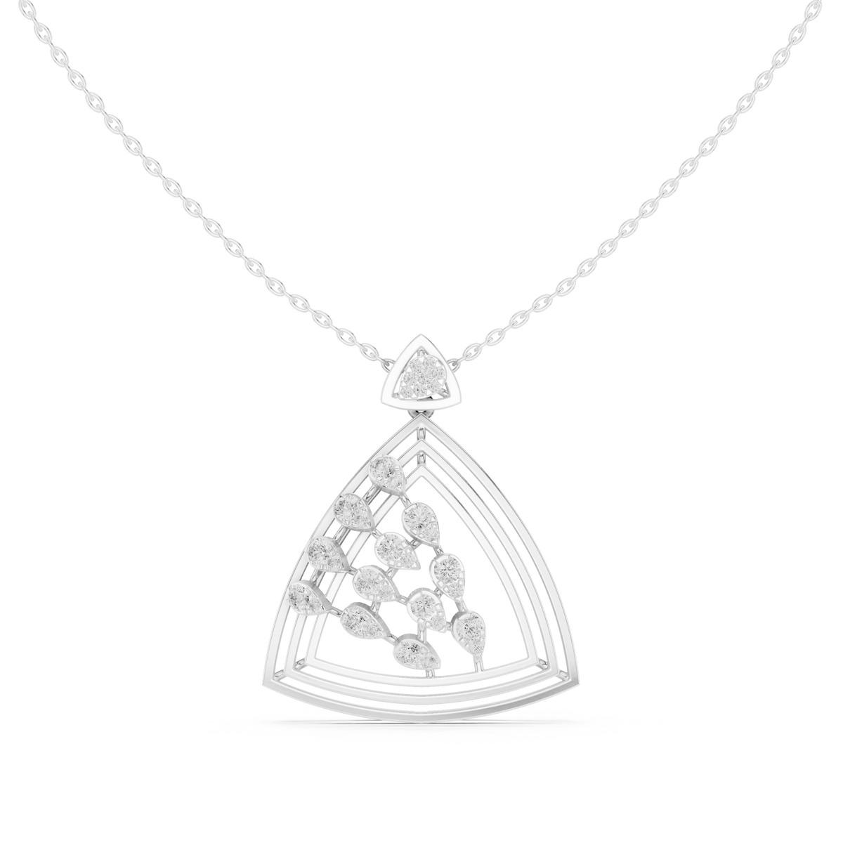 Triwing Diamond Pendant