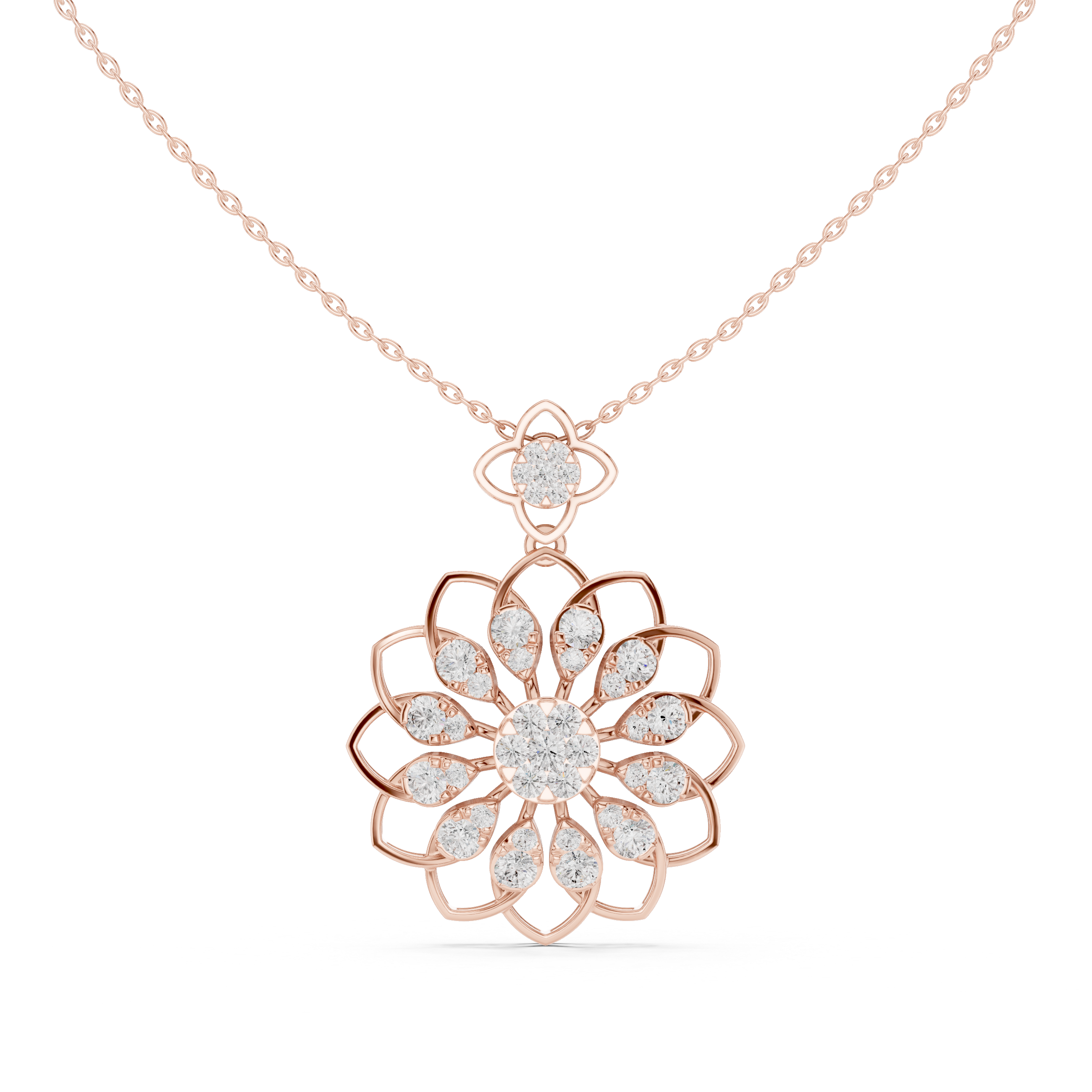 Canora Bloom Diamond Pendant