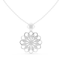Canora Bloom Diamond Pendant