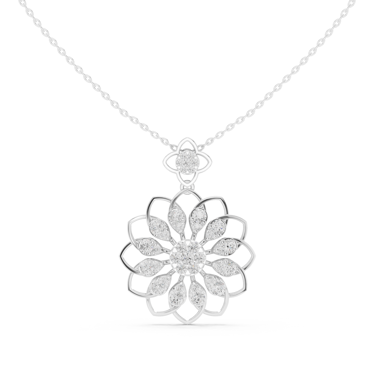 Canora Bloom Diamond Pendant