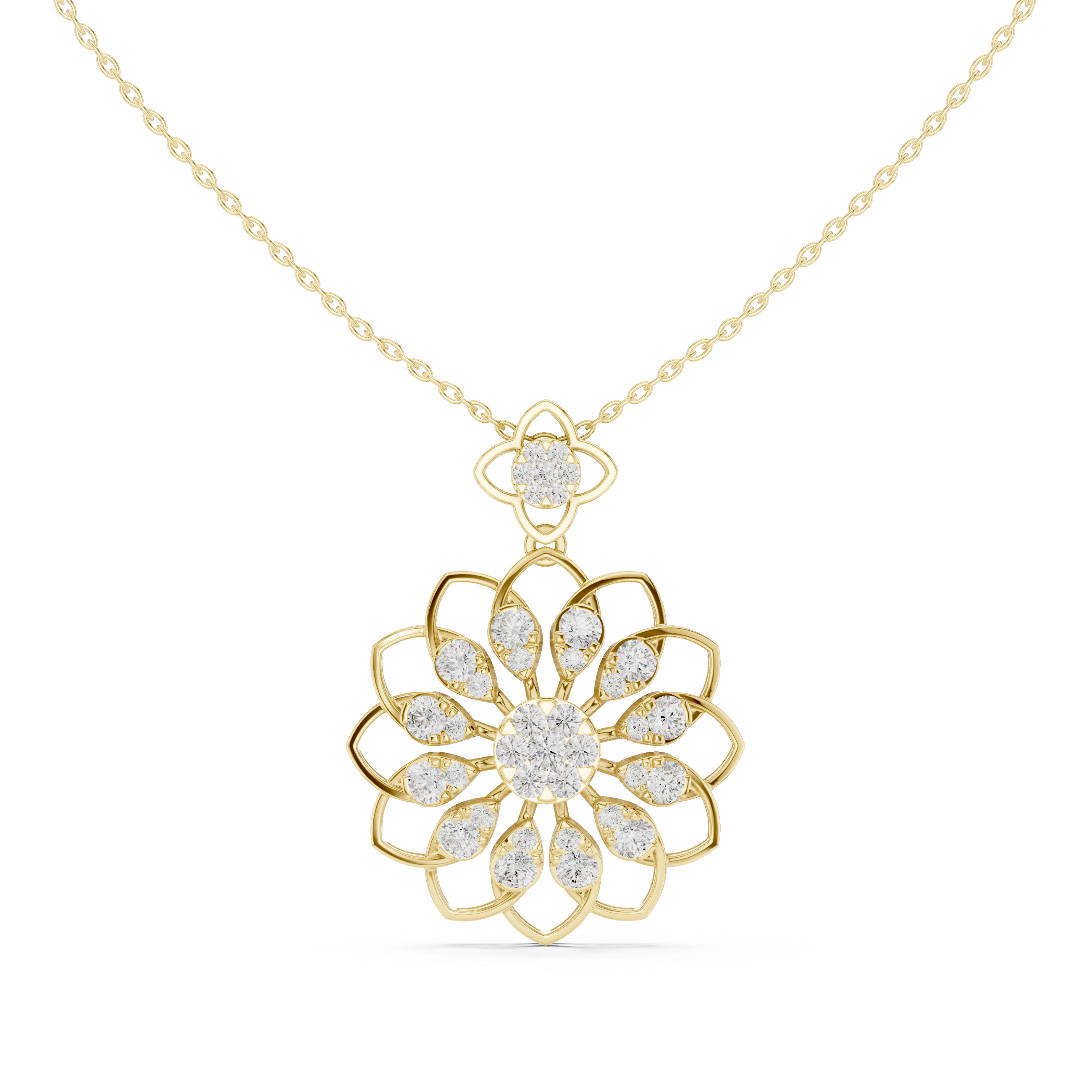 Canora Bloom Diamond Pendant
