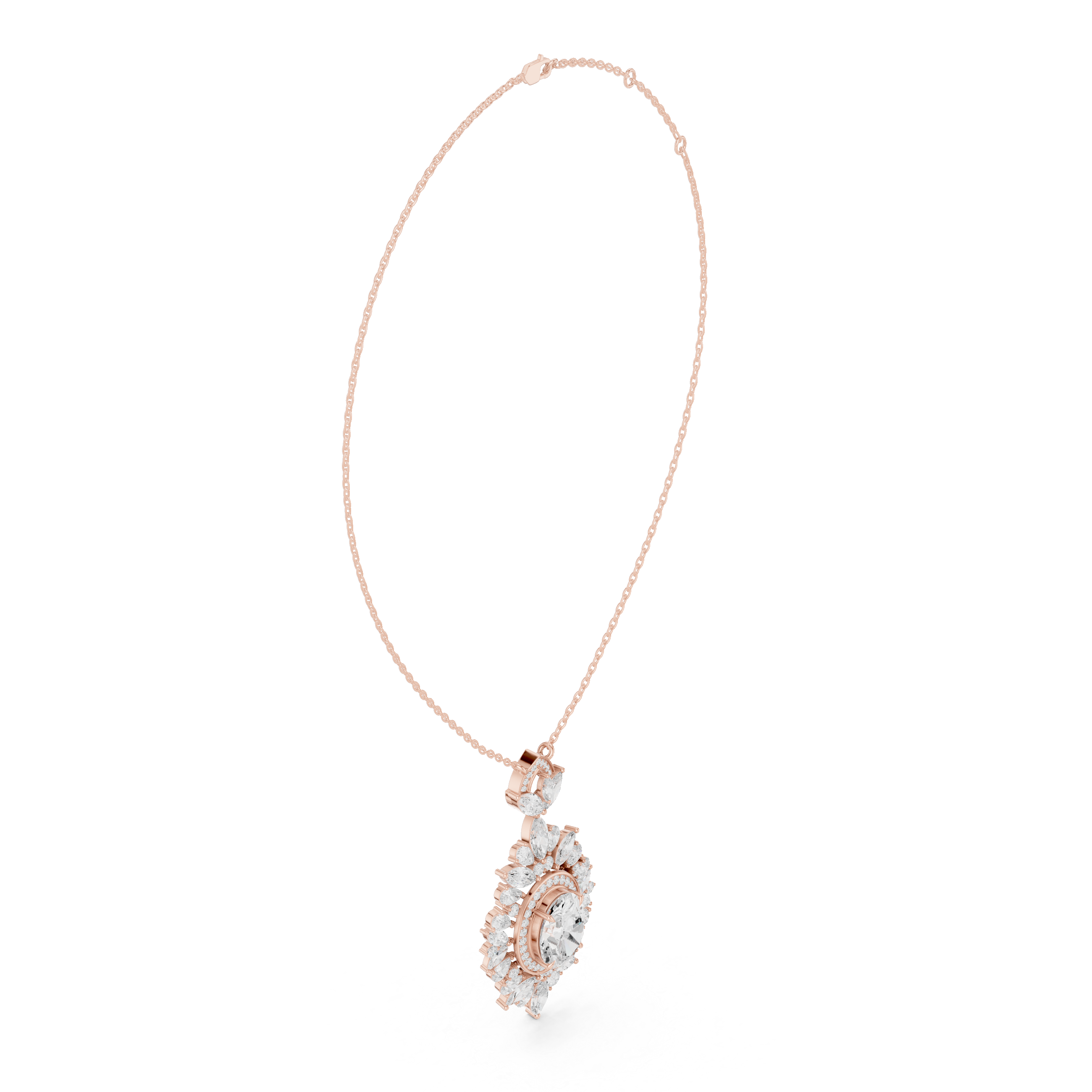 Rajlaxmi Diamond Pendant