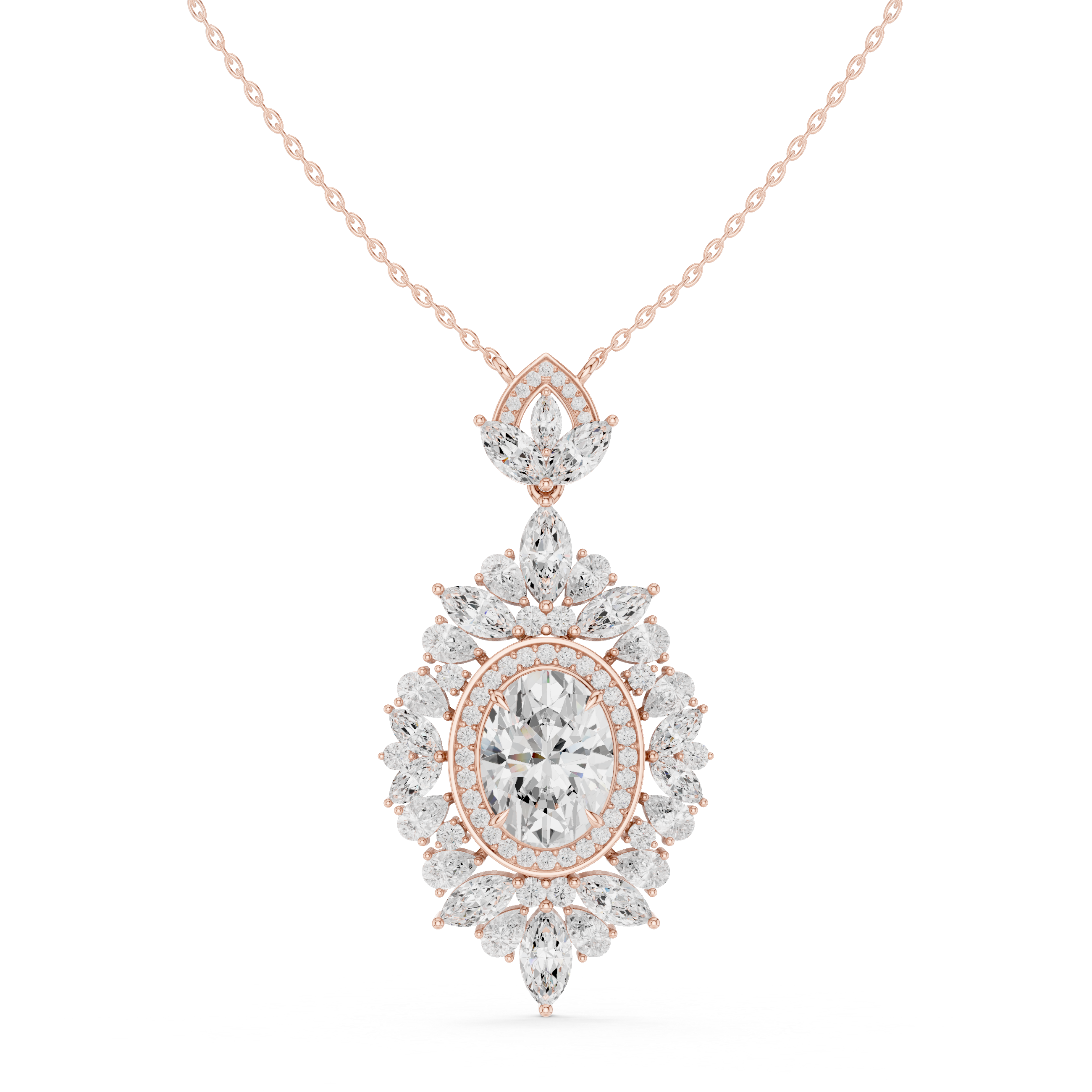 Rajlaxmi Diamond Pendant