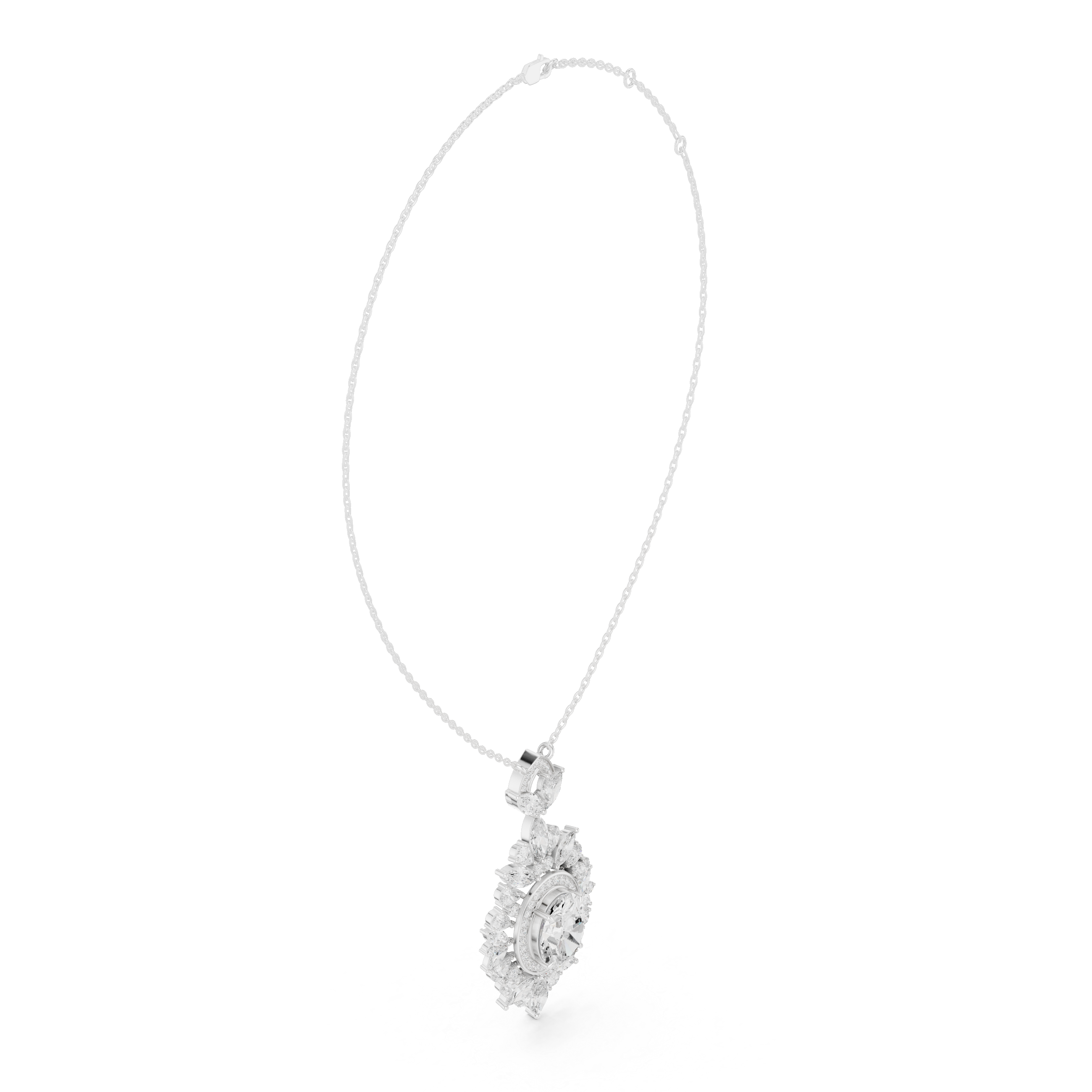 Rajlaxmi Diamond Pendant