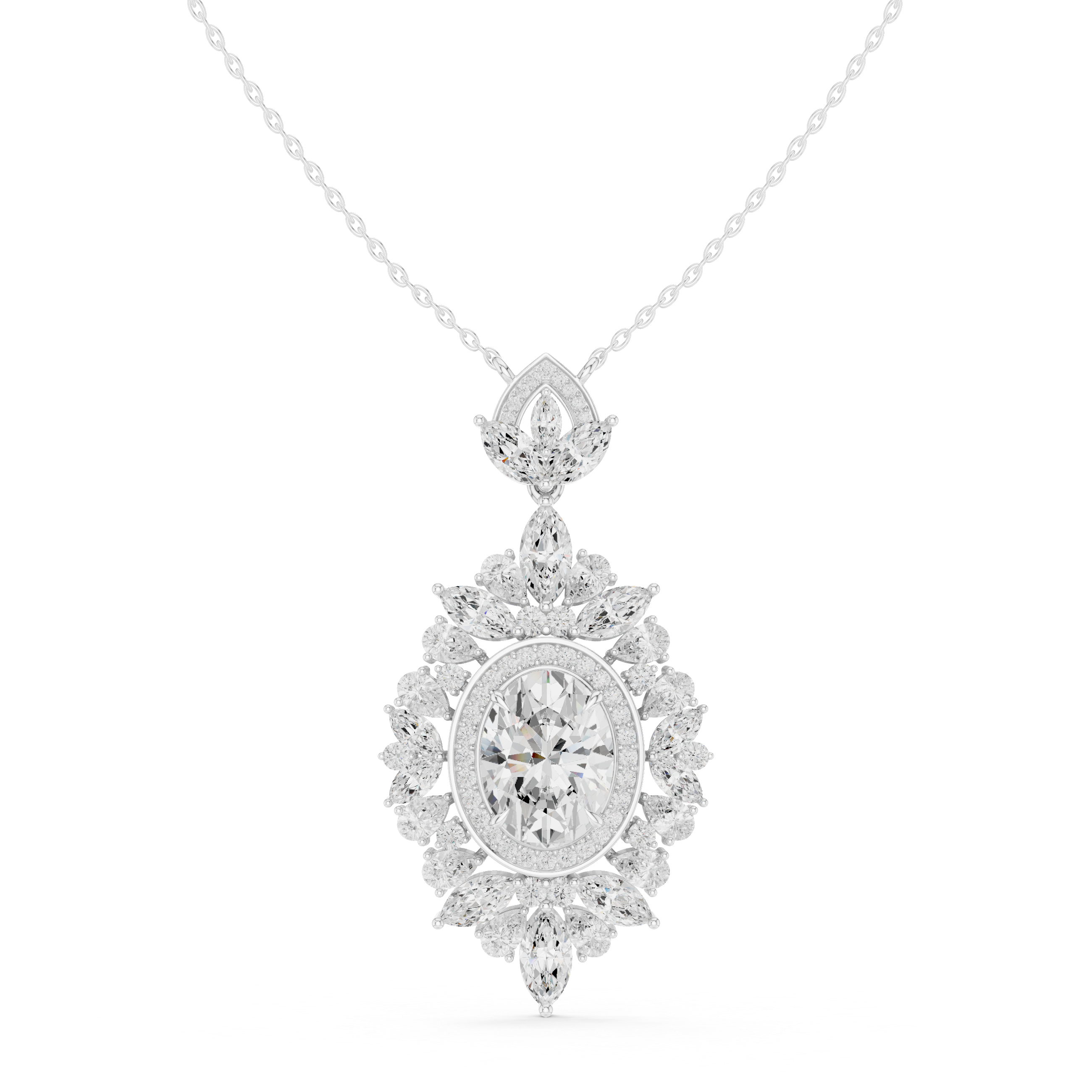 Rajlaxmi Diamond Pendant