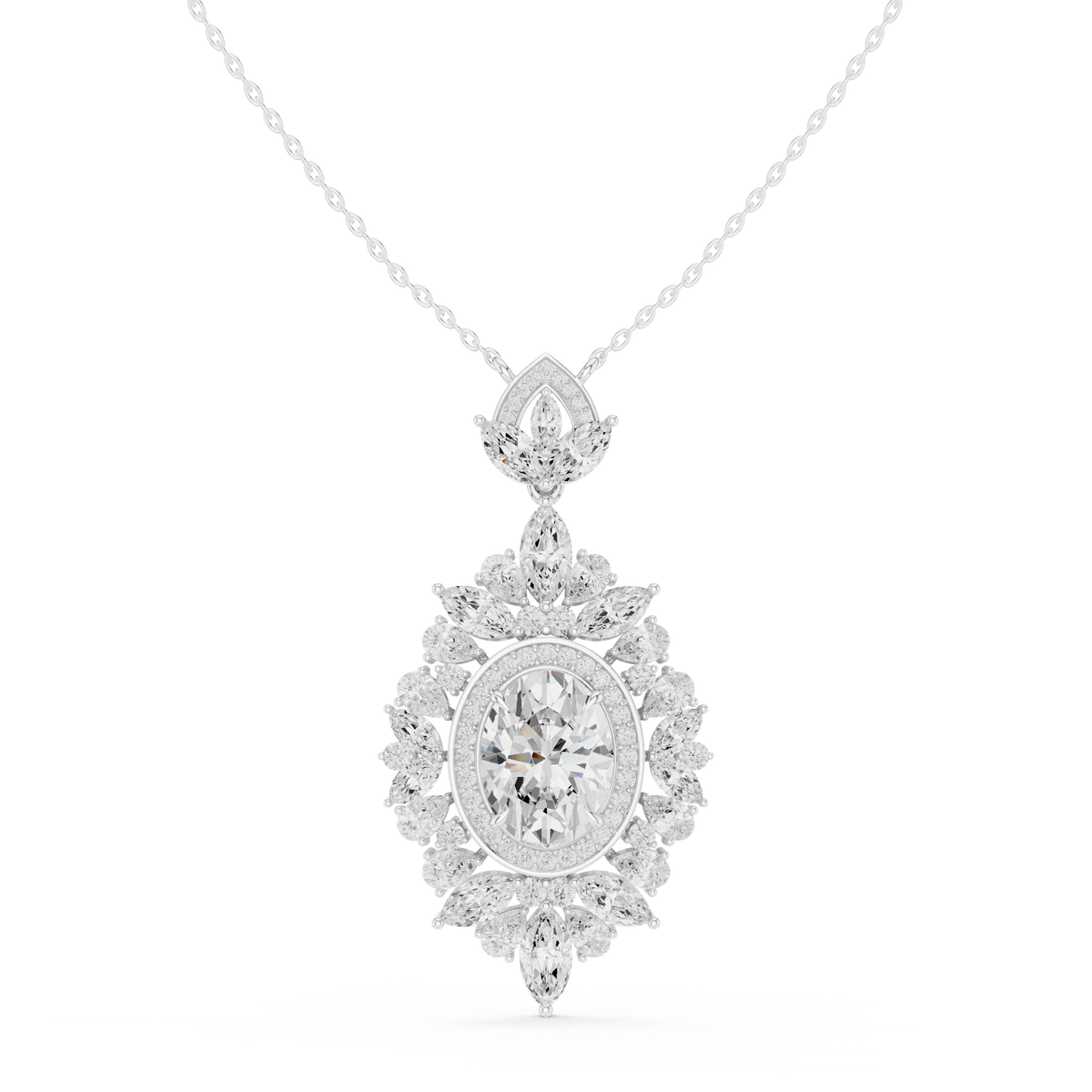 Rajlaxmi Diamond Pendant