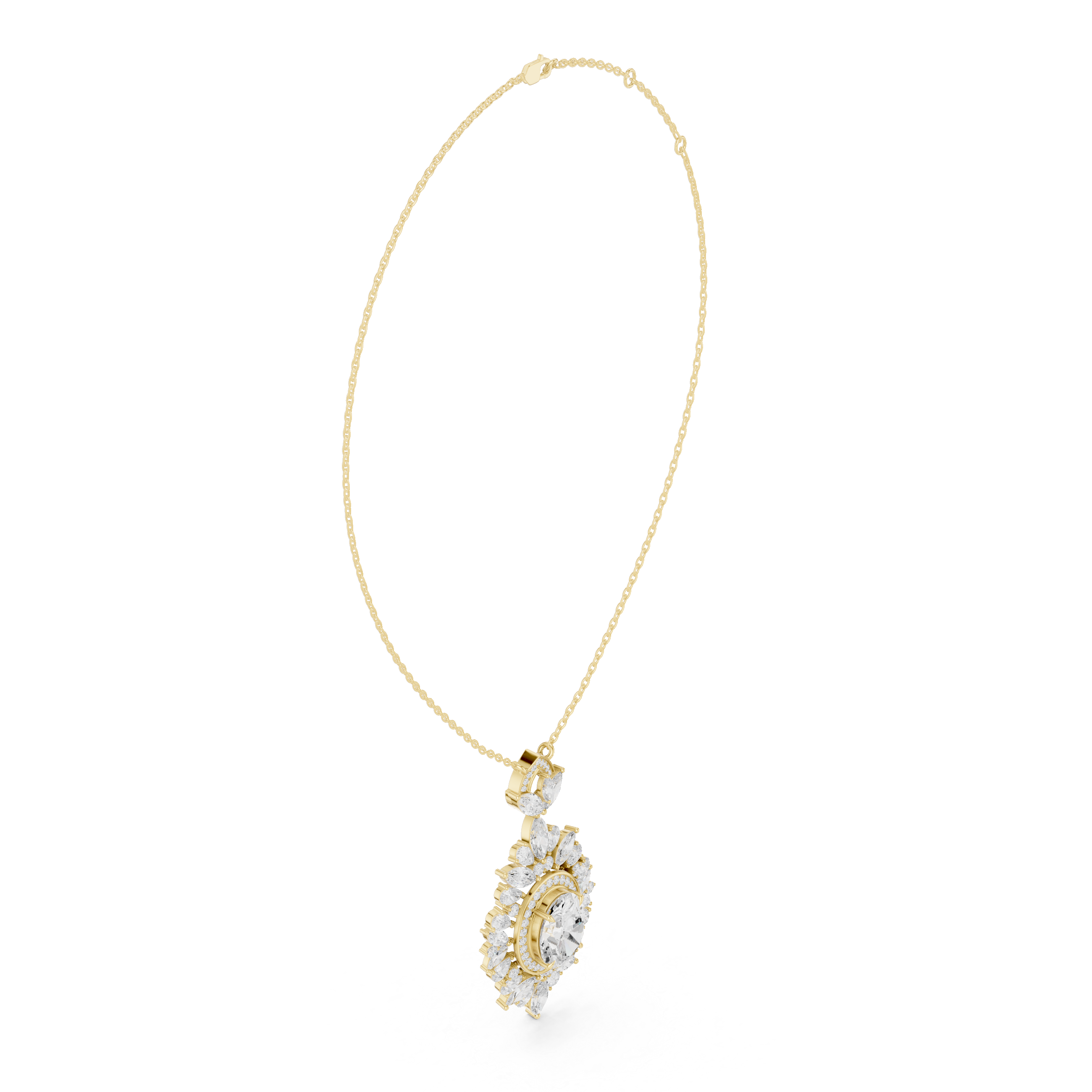 Rajlaxmi Diamond Pendant
