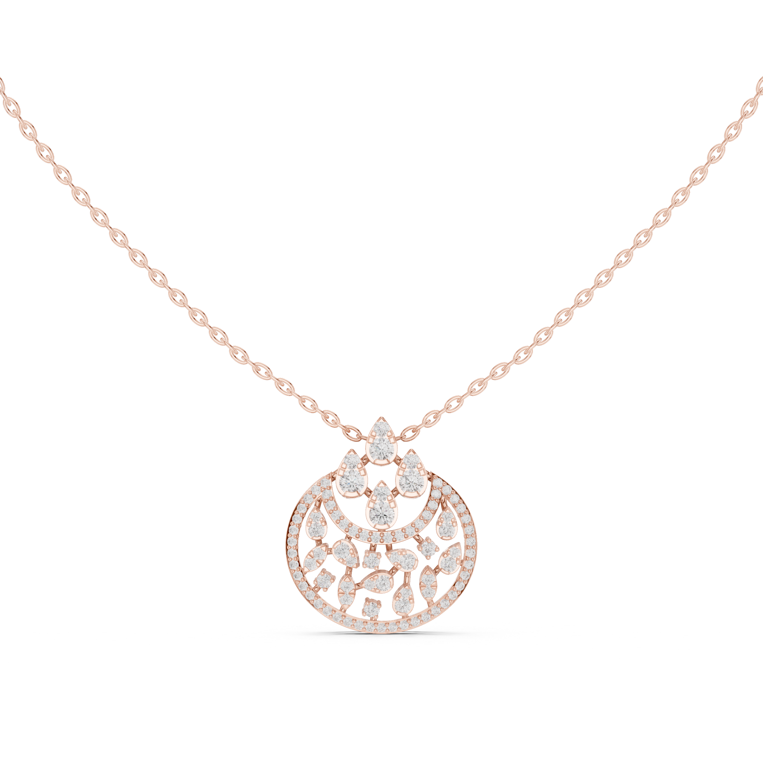 Moonlace Diamond Pendant