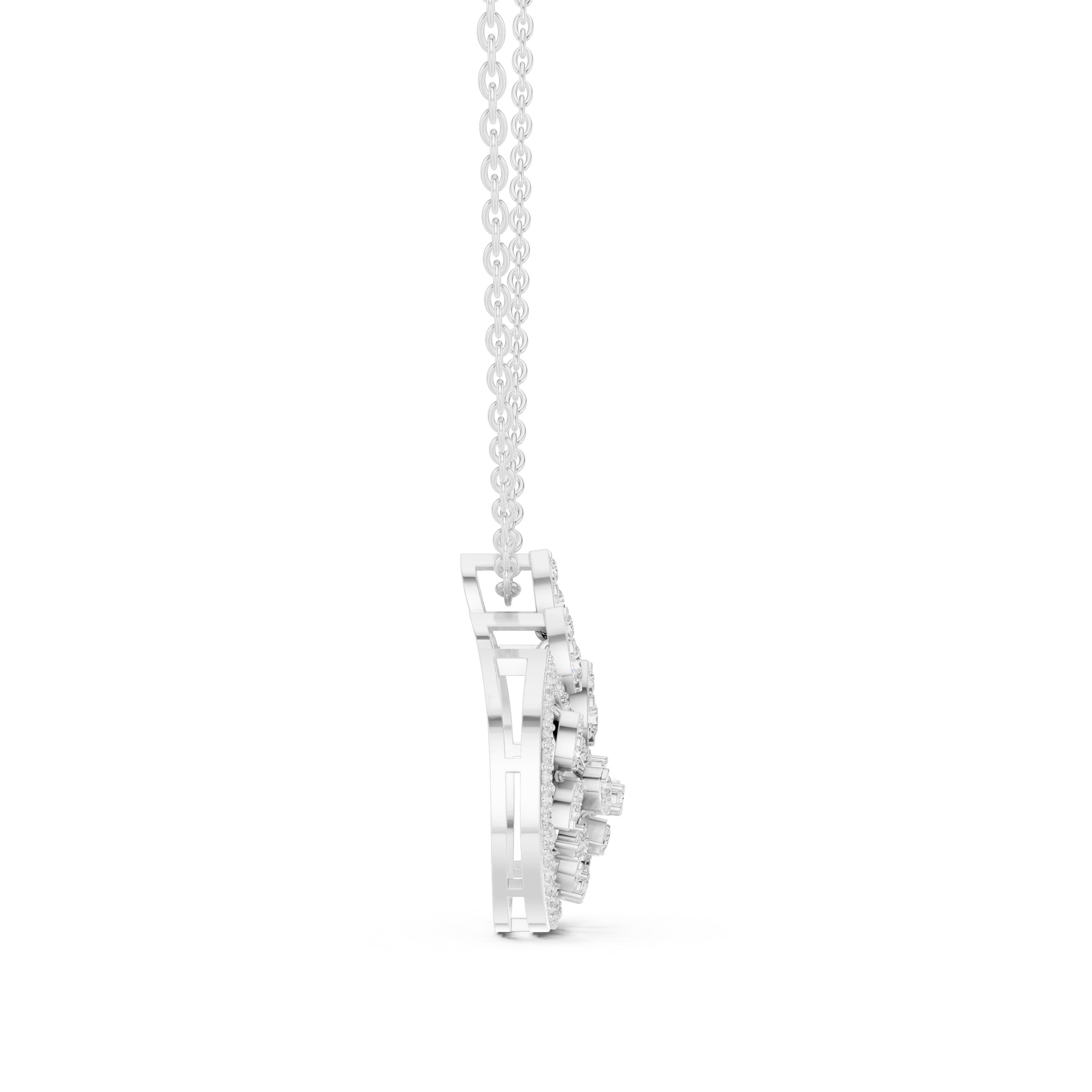 Moonlace Diamond Pendant