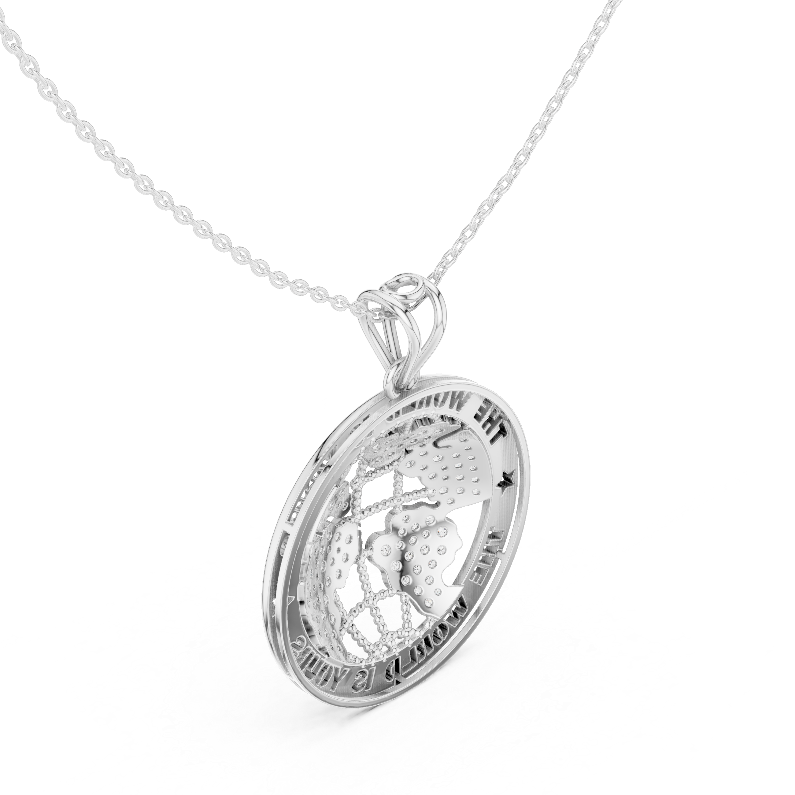 World of Dreams Diamond Pendant