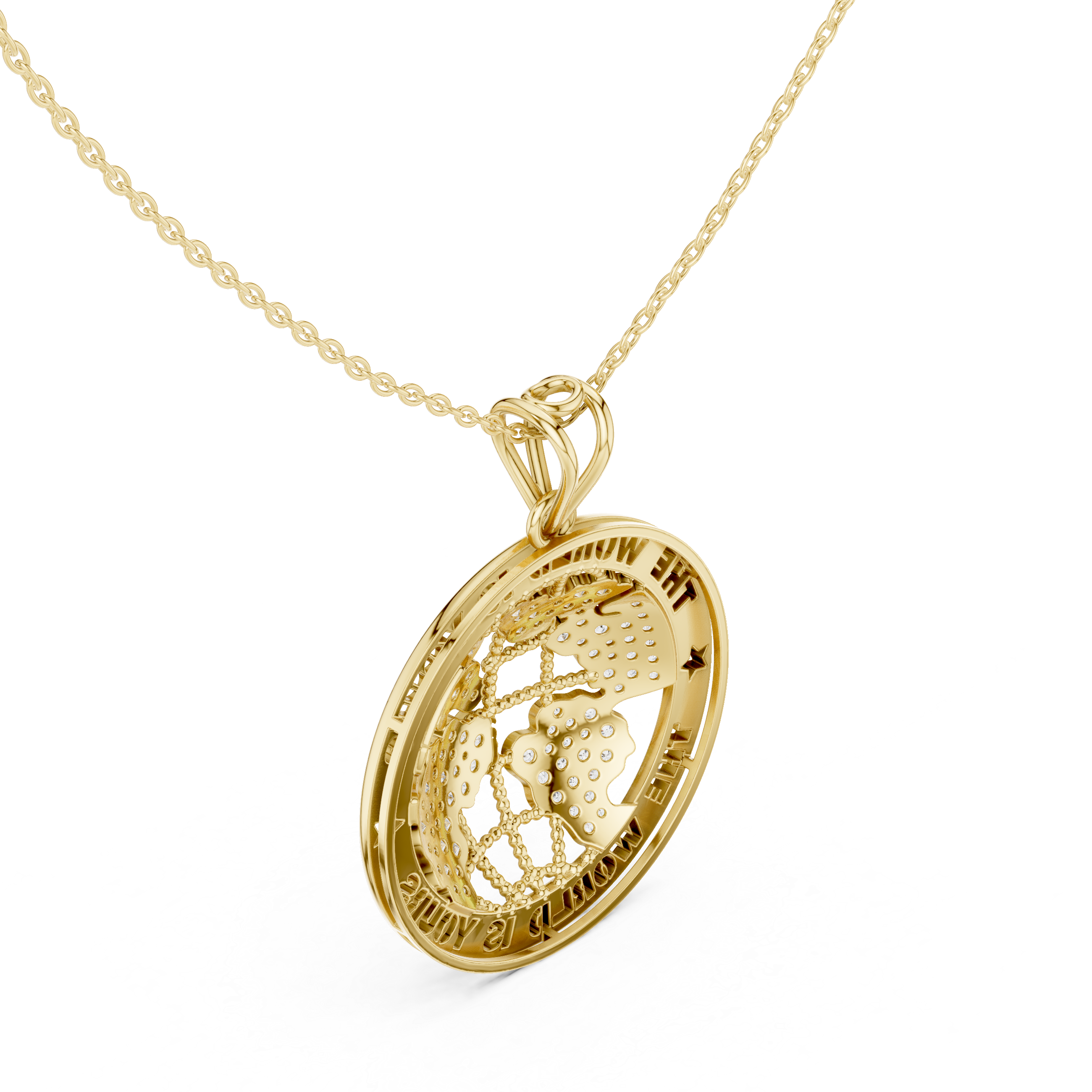 World of Dreams Diamond Pendant