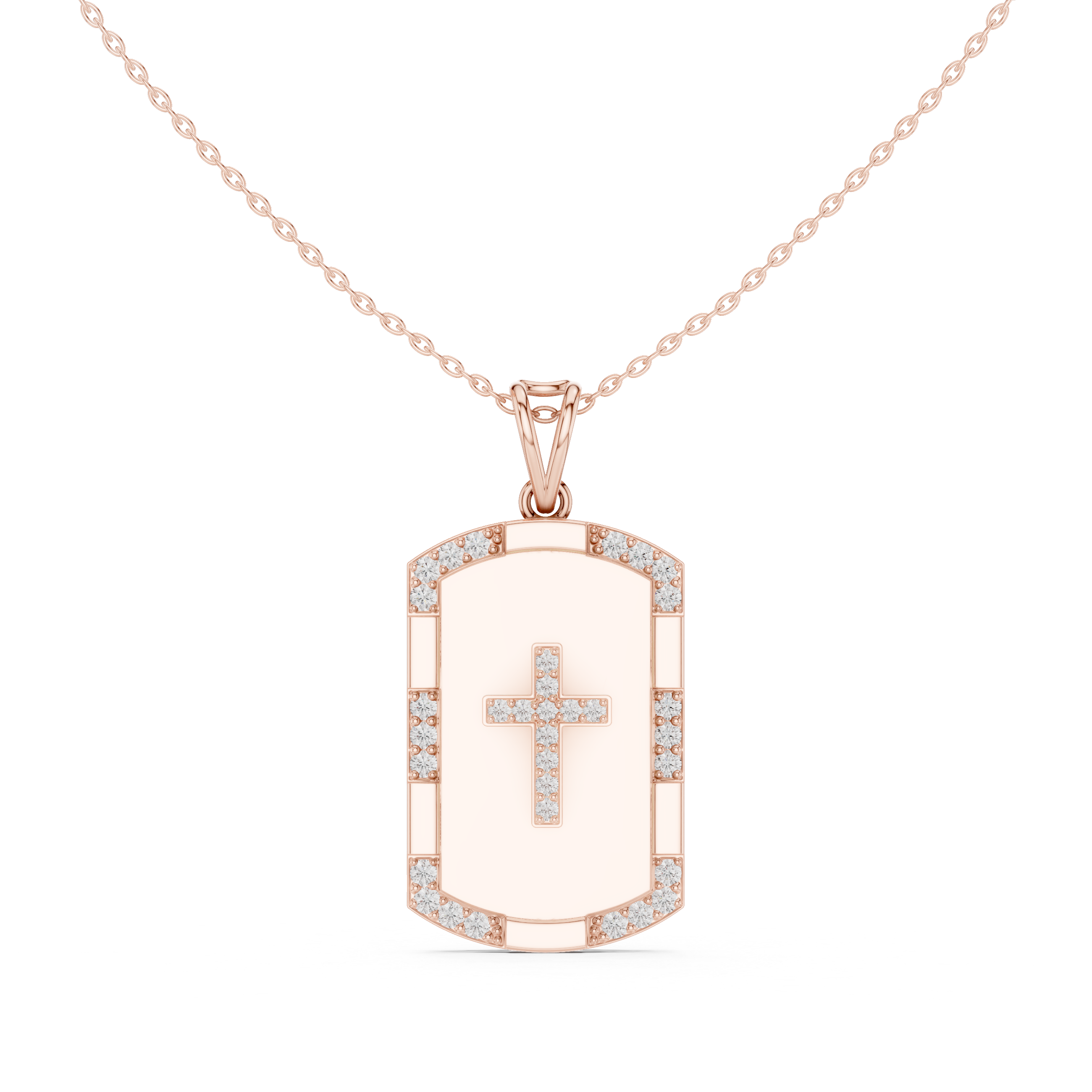 Cross of Hope Diamond Pendant