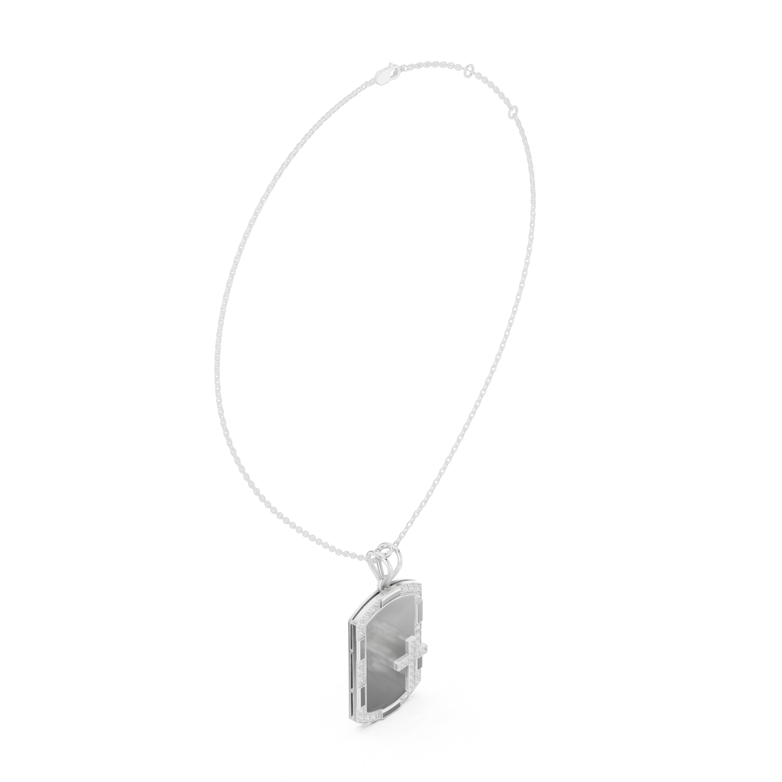 Cross of Hope Diamond Pendant