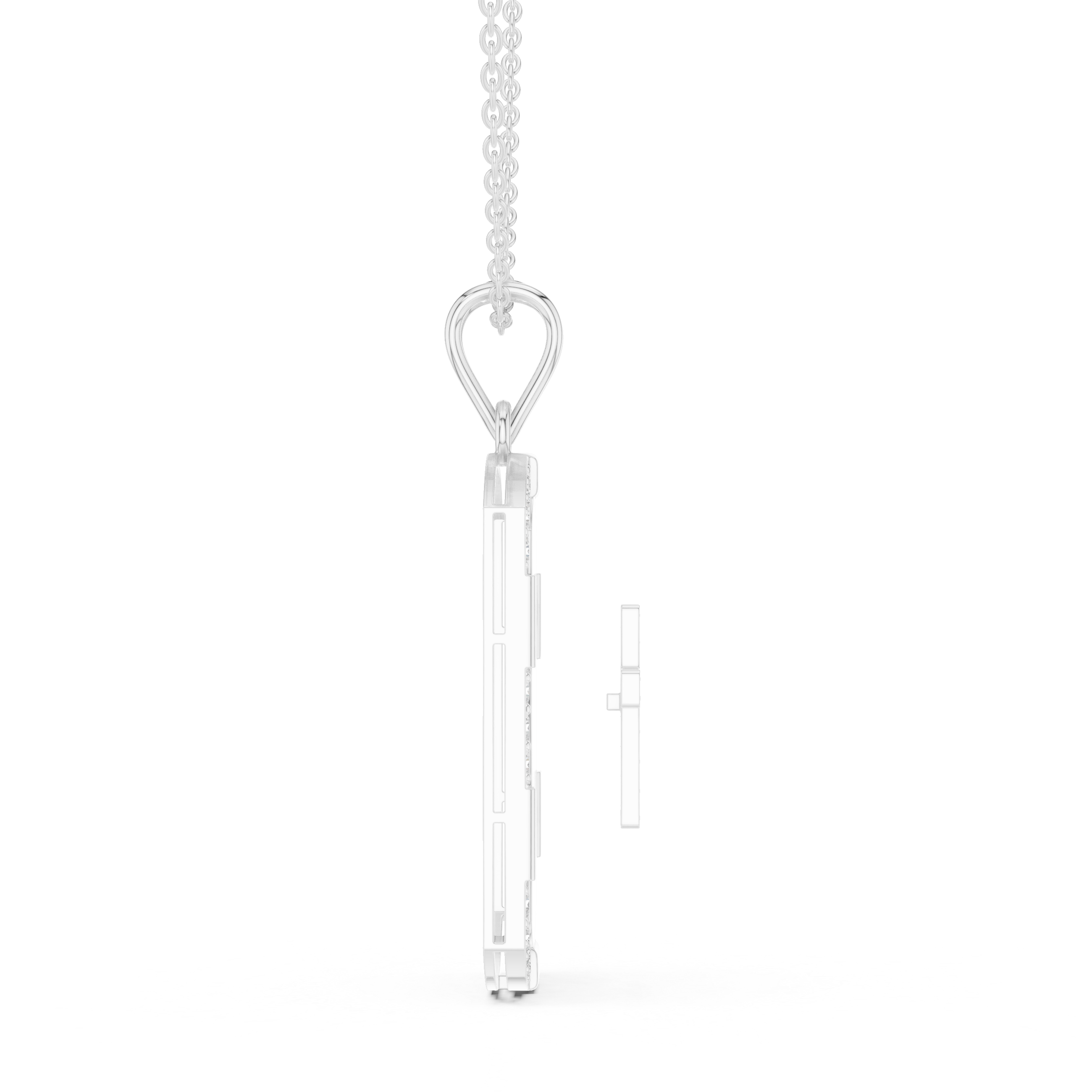 Cross of Hope Diamond Pendant