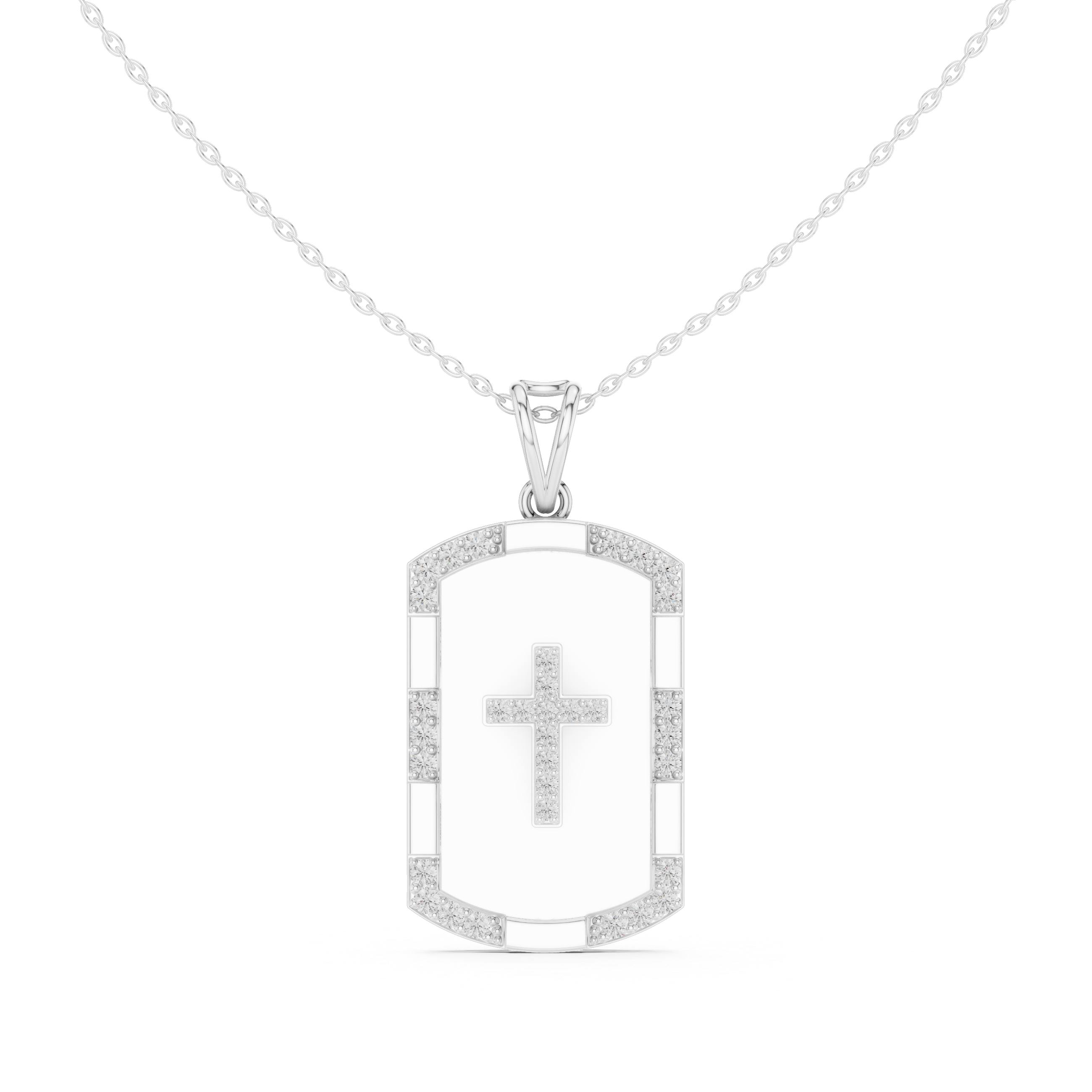 Cross of Hope Diamond Pendant