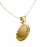 Sun Medusa Diamond Pendant
