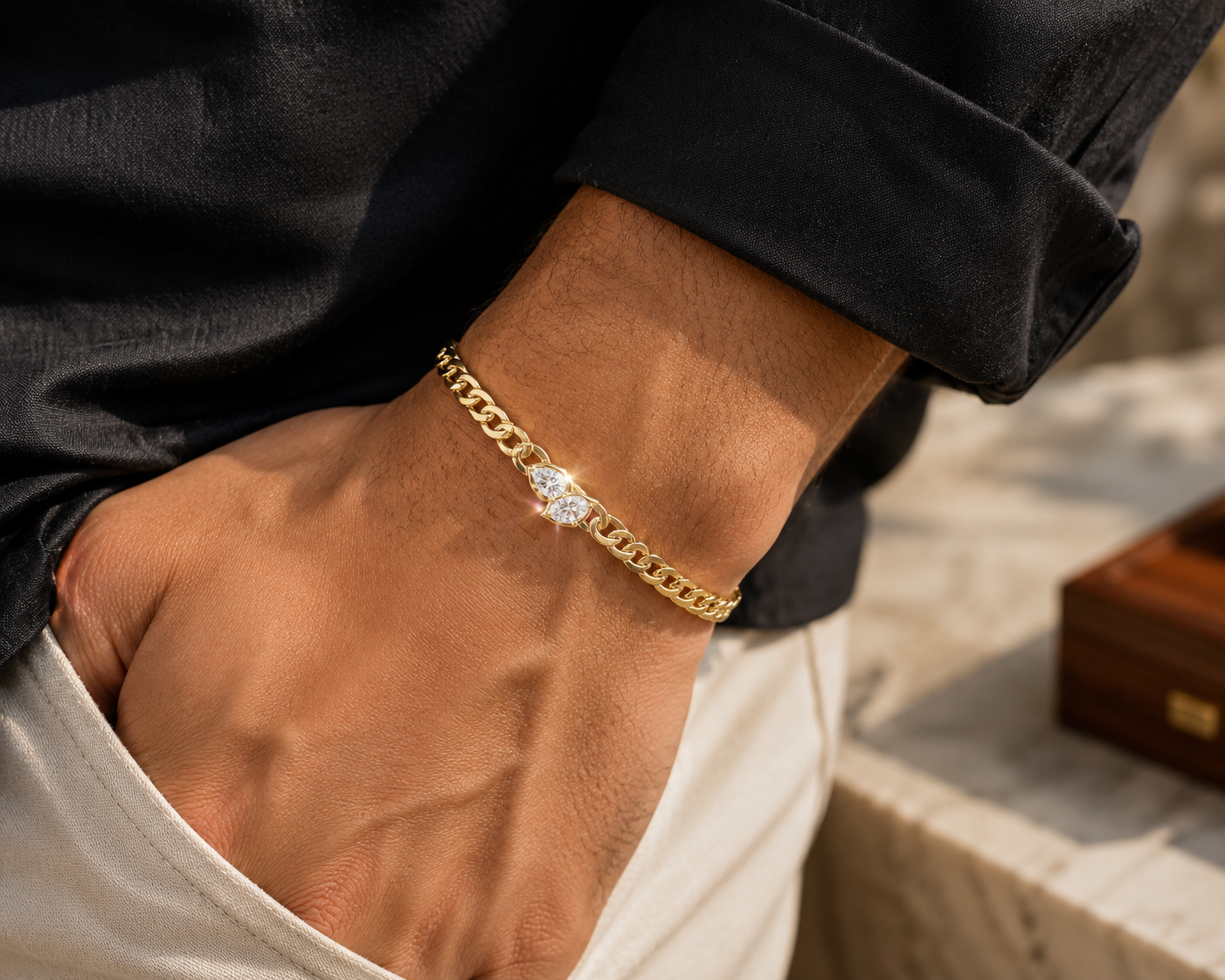 Pearlisse Chain Bracelet