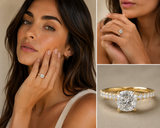 Luna Cushion Engagement Ring