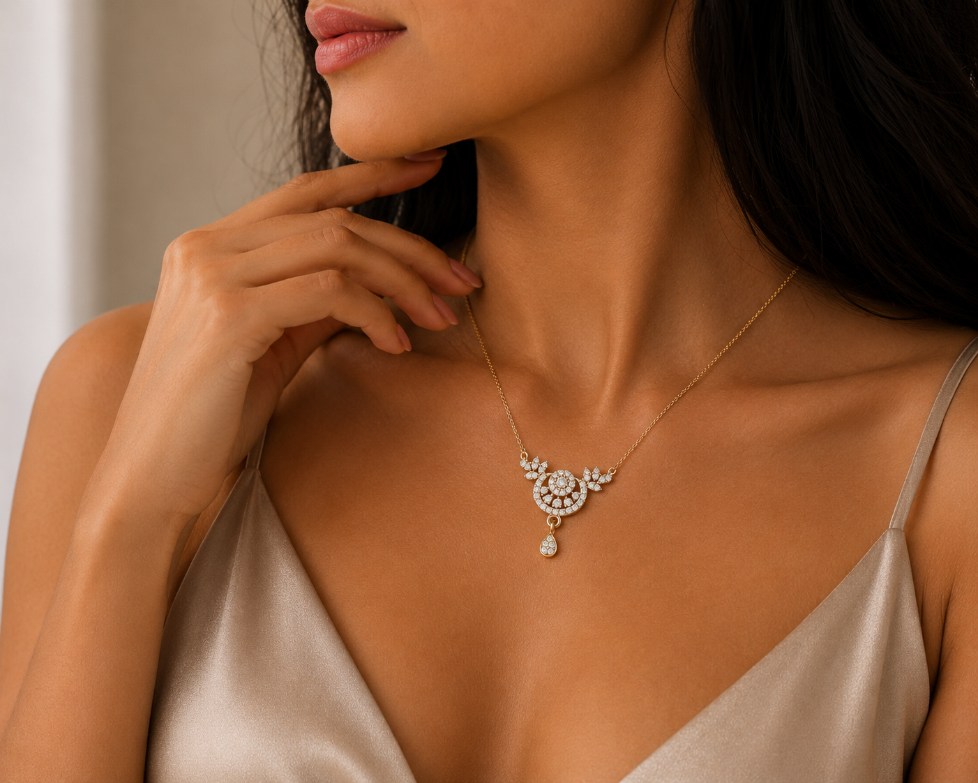 Naturelace Diamond Pendant