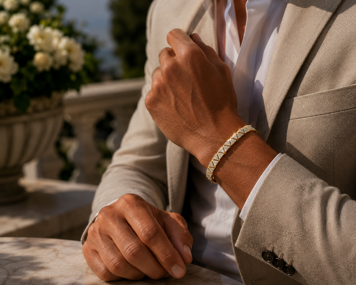 Triavelle Triangle Diamond Bracelet