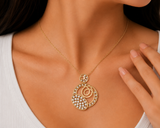 Florenza Orbit Diamond Pendant