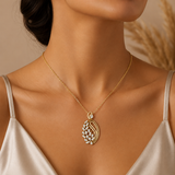 Aeris Wing Diamond Pendant