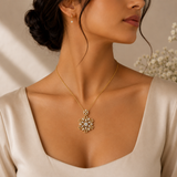 Hexaflora Diamond Pendant