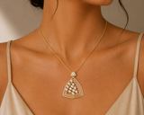 Triwing Diamond Pendant