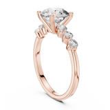Elegant 7-Stone Diamond Engagement Ring