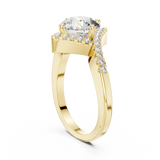 Swisha Pavé Diamond Engagement Ring