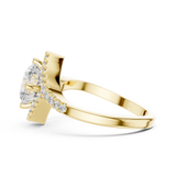 Swisha Pavé Diamond Engagement Ring