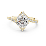 Swisha Pavé Diamond Engagement Ring